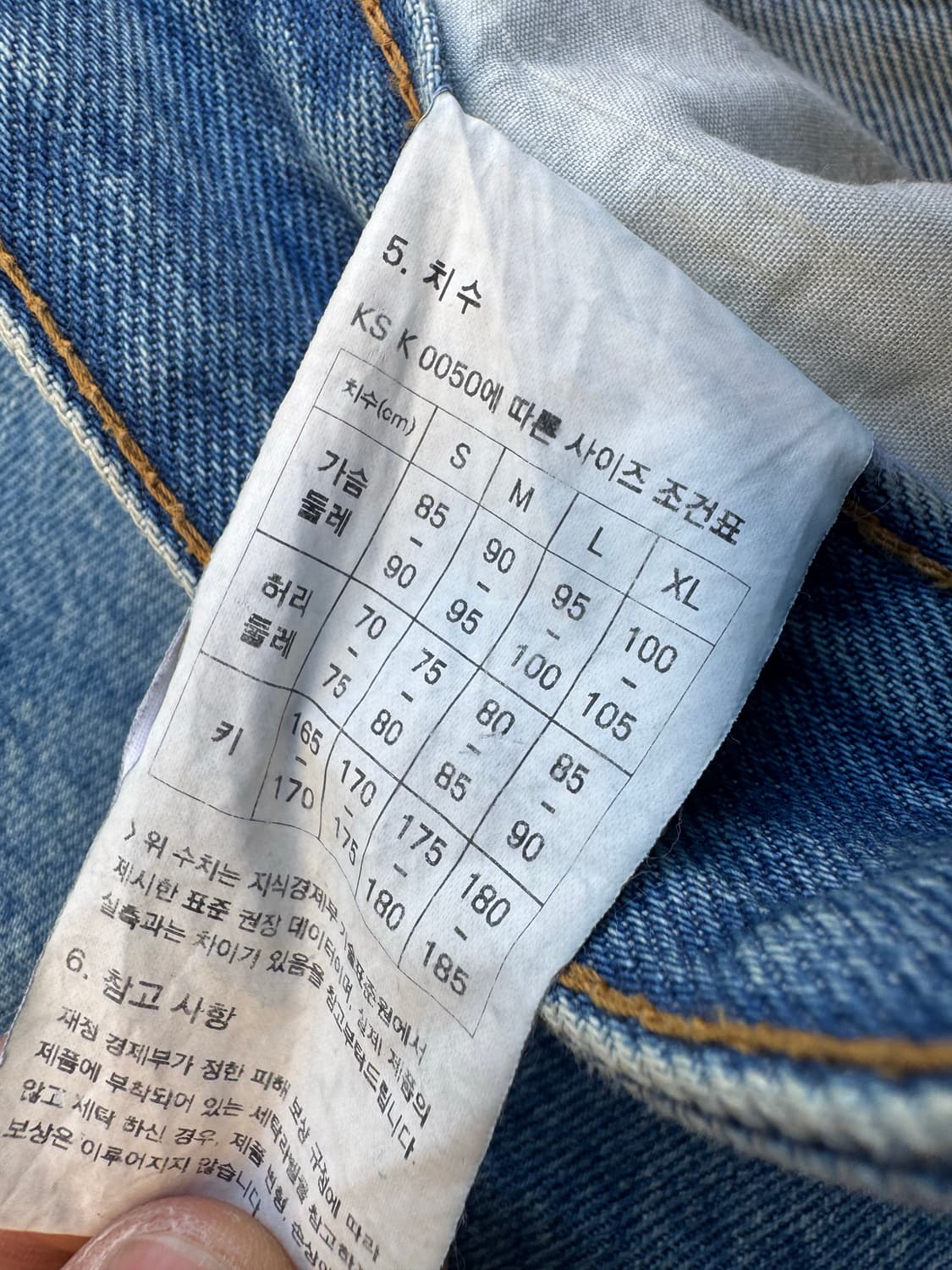 프리즘 웍스 셀비지 밑단 컷팅 데님팬츠 상품이미지6