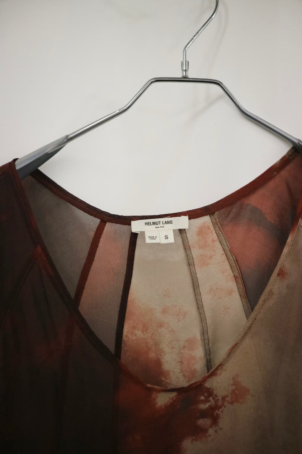 Helmut Lang silk blouse 상품이미지2