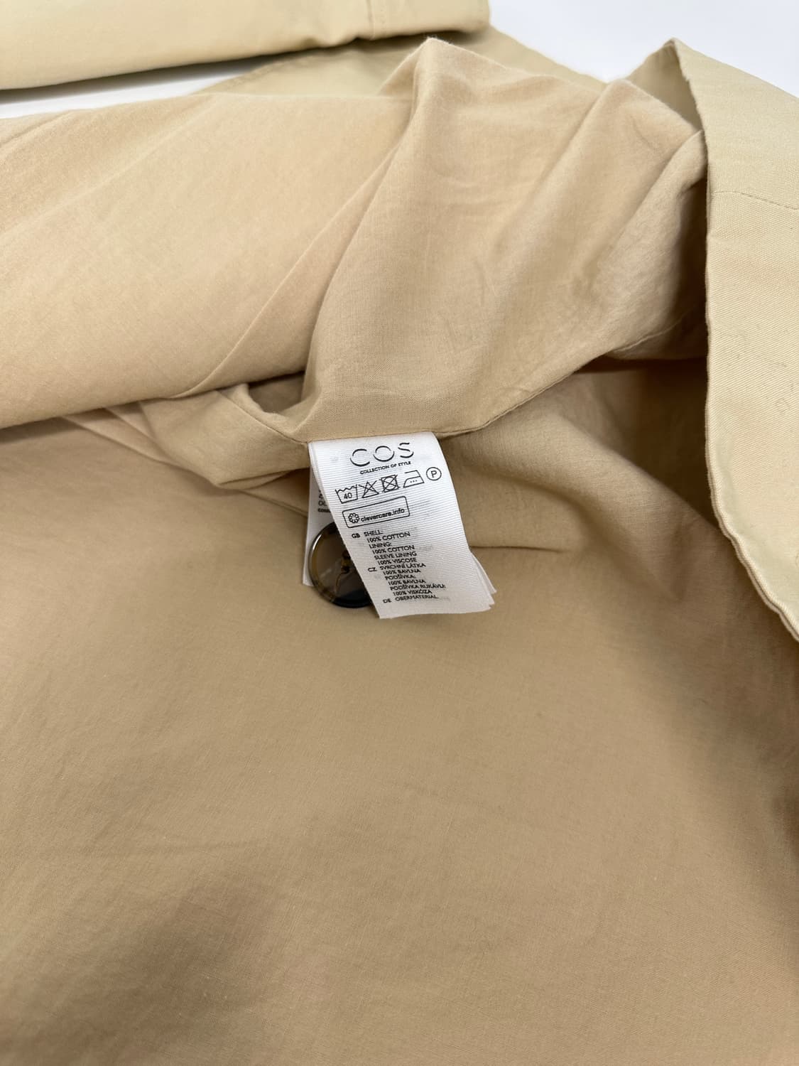 코스 싱글 코튼자켓 (36) 상품이미지5