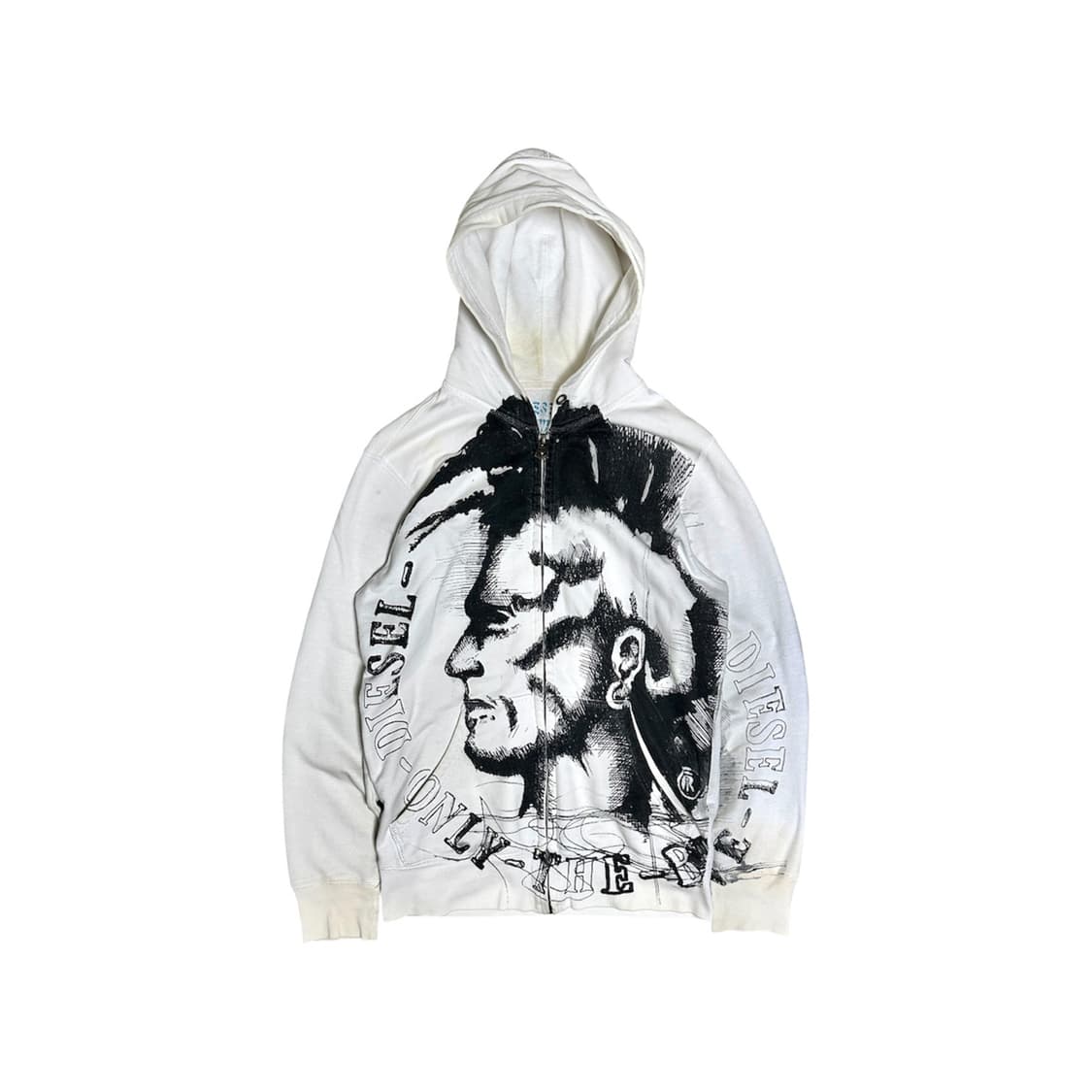 DIESEL Full print Zip Hoodie 상품이미지1