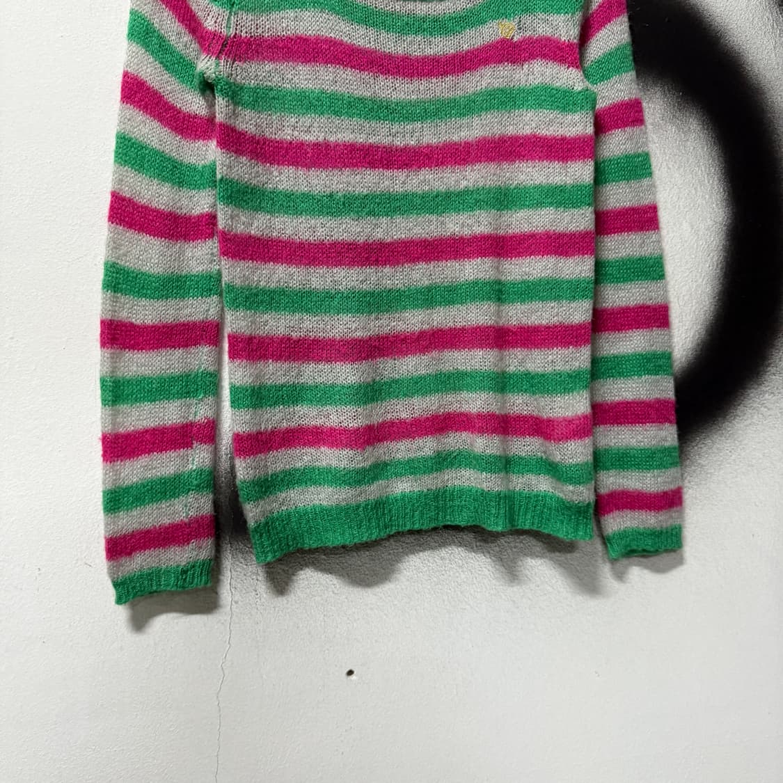 VTG 빈티지 키치 무드 스트라이프 니트 상품이미지4