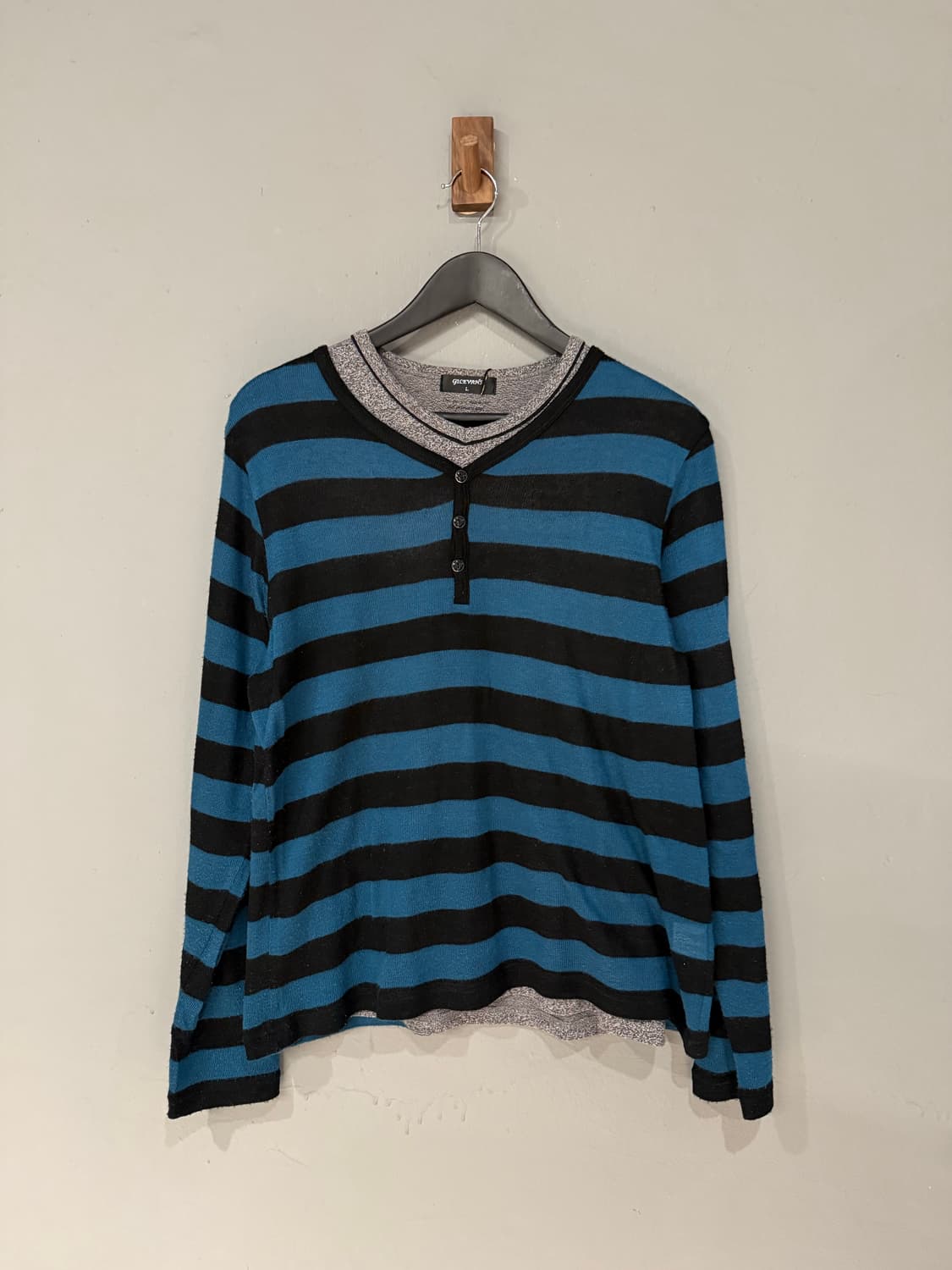 layered detail button-up long sleeve 상품이미지4