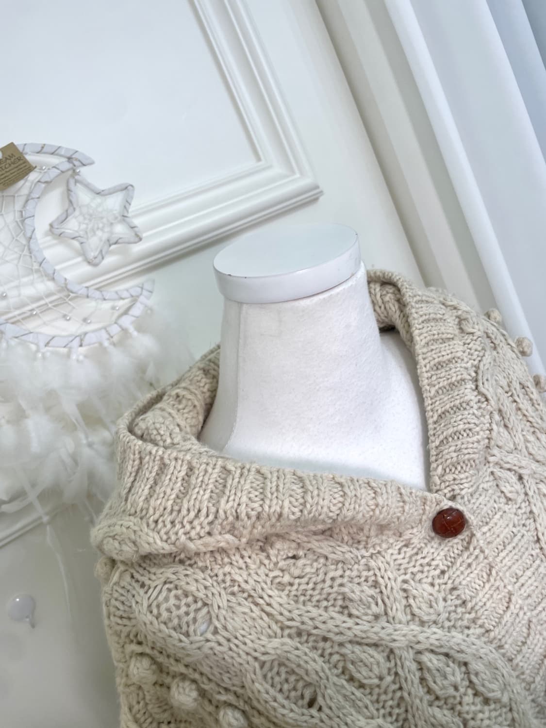 beigeivory pongpong hoodie pocket wool c 상품이미지7