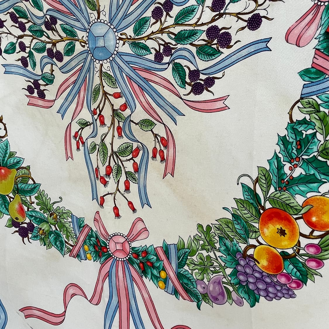 80s 올드 구찌 스카프 85 까레 상품이미지4