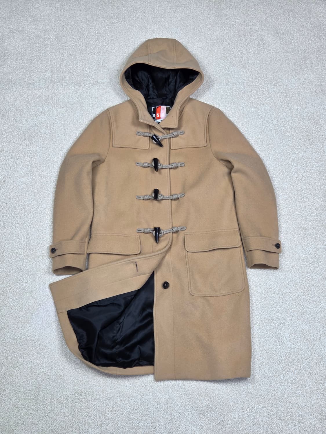 [MSGM] 베이직 울 후드 더플 코트 | 00235 상품이미지6