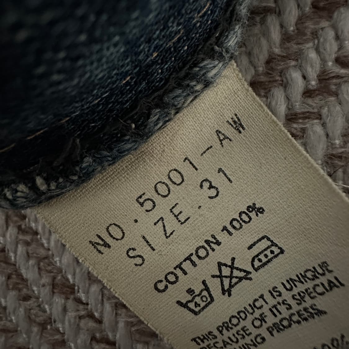 OMNIGOD japan made selvedge jeans pants 상품이미지5