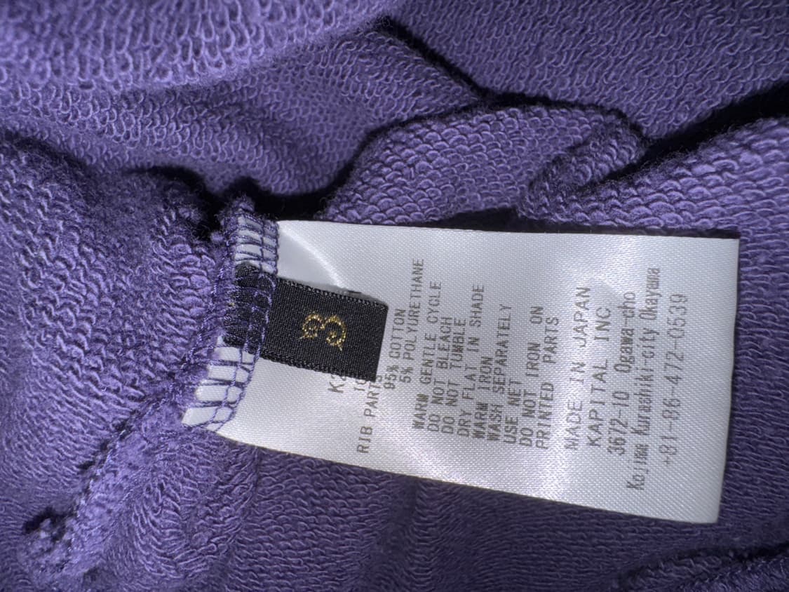 30/-裏毛　COOKIEポケットクルースウェット 상품이미지4