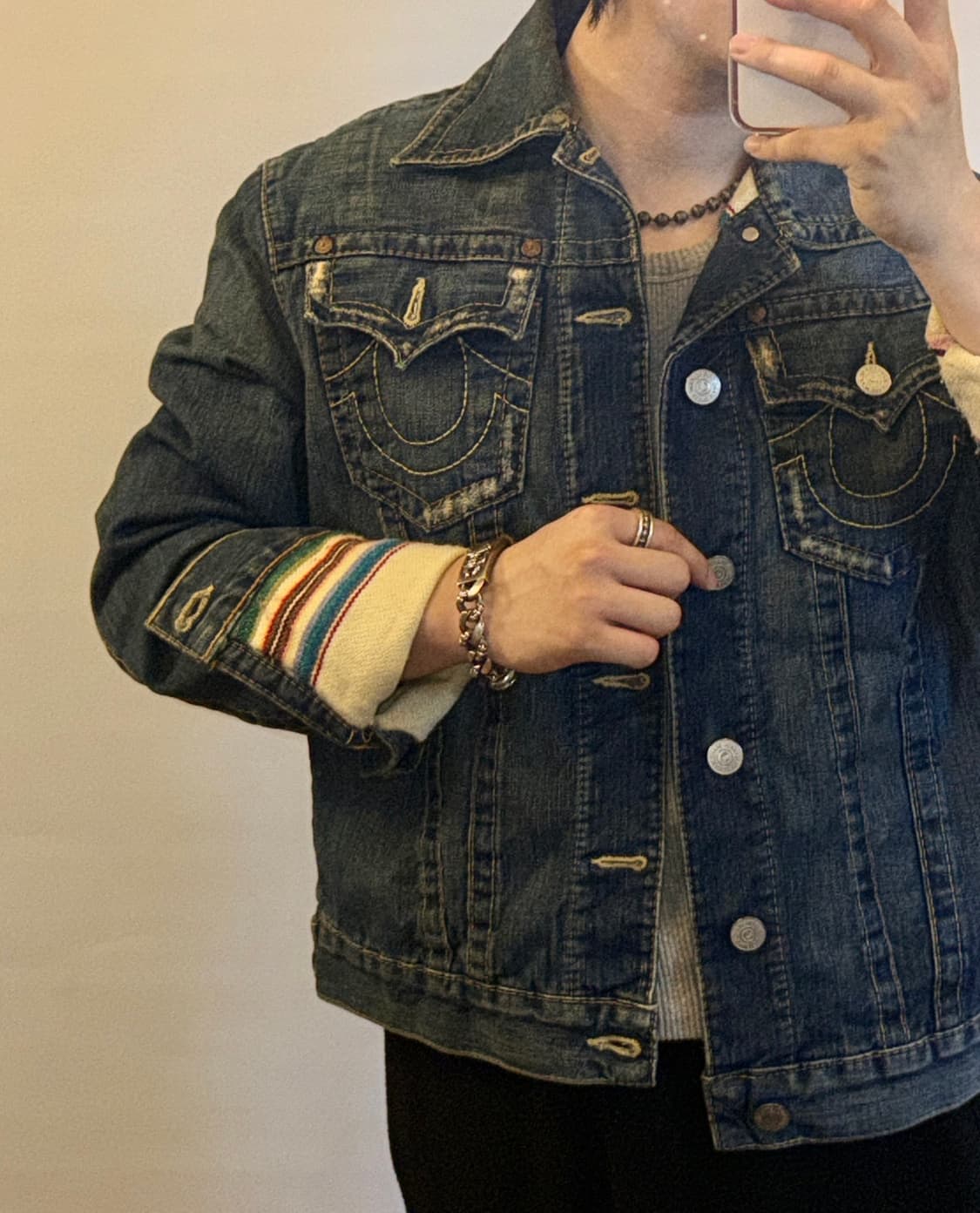 트루릴리젼 트러커 데님 희귀 자켓 상품이미지1