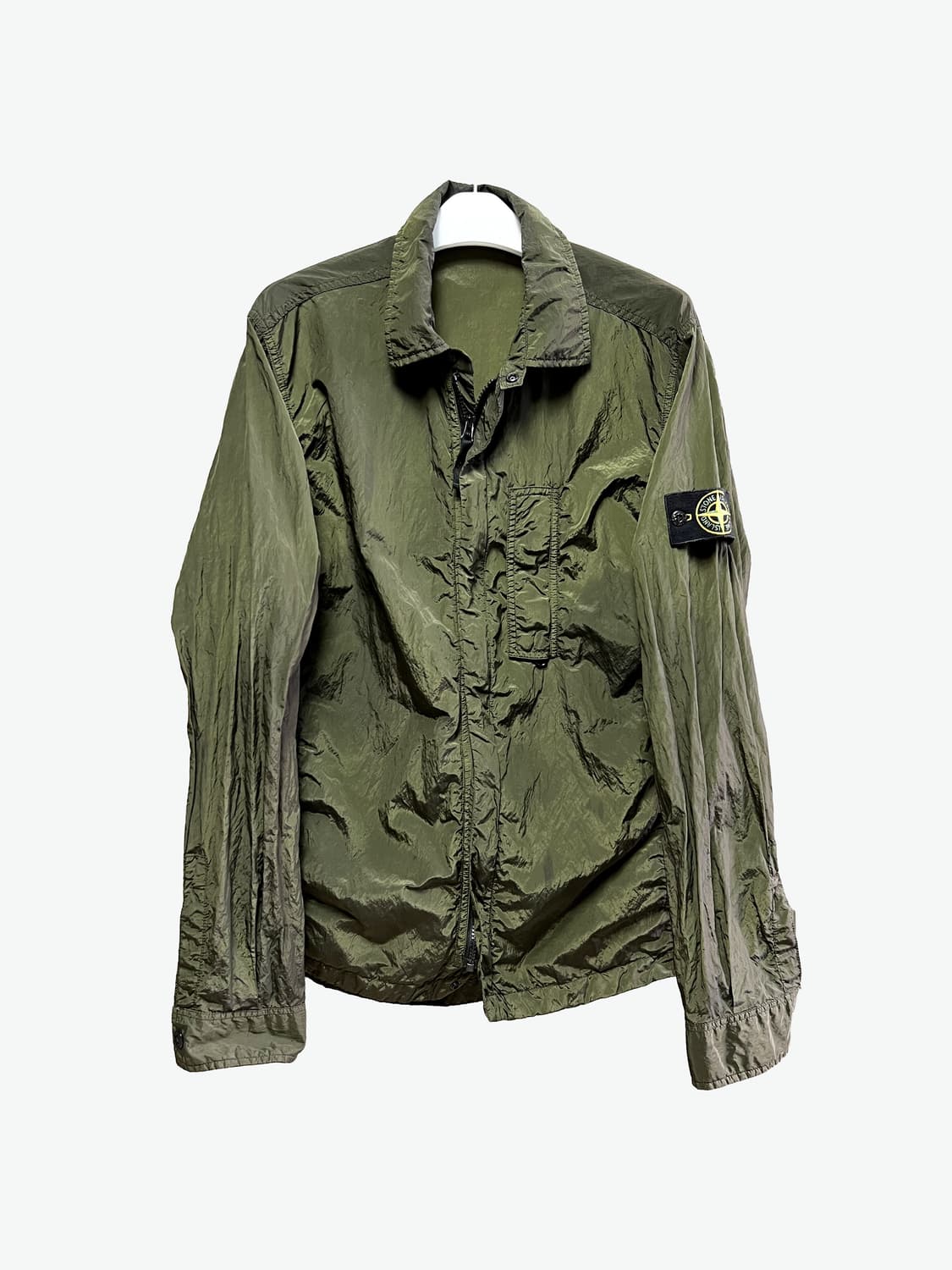 [L/매장판] 스톤아일랜드 나일론 메탈 오버셔츠 자켓 상품이미지1