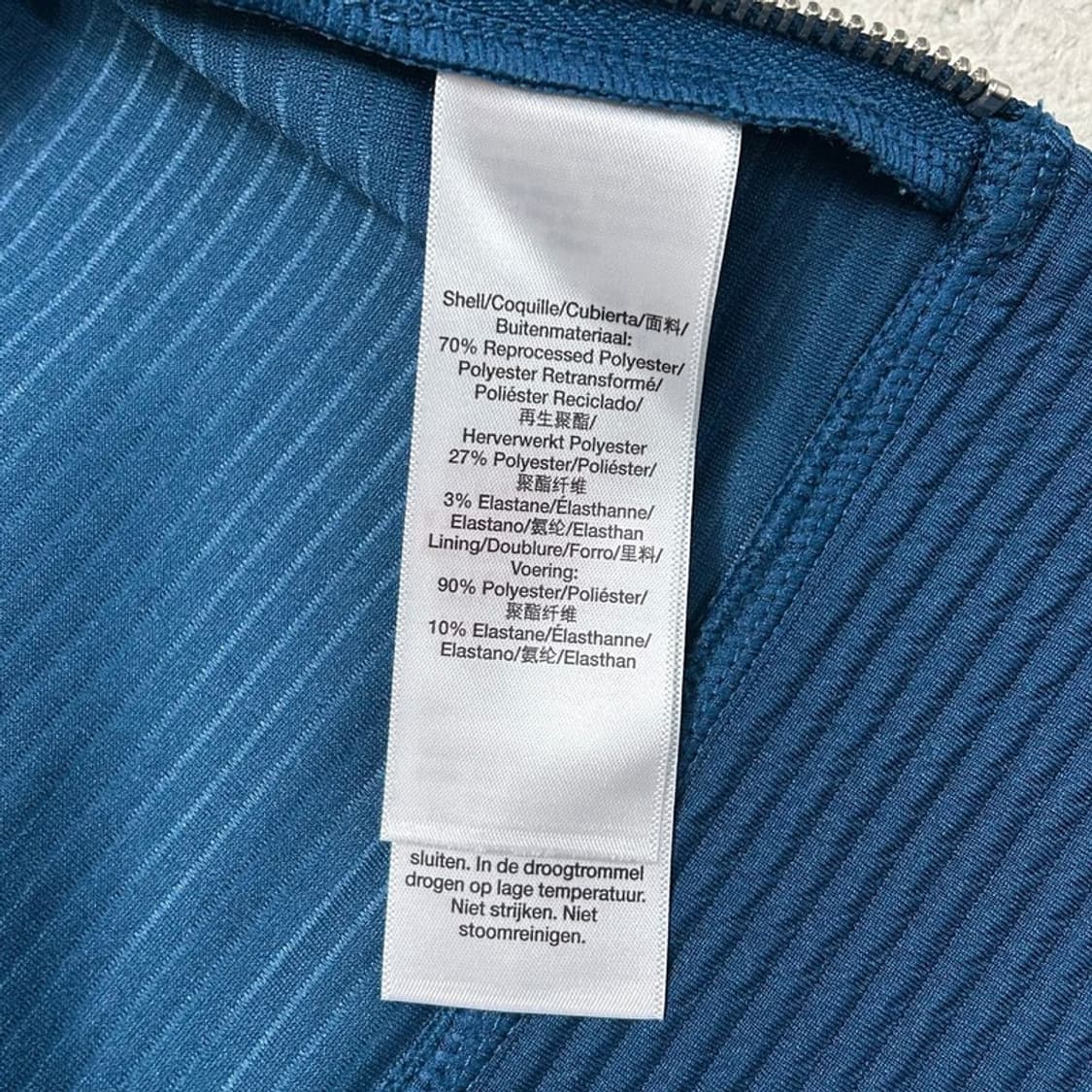 DKNY 스포츠 테크 오트만 풀 집업 후디 블루 L 상품이미지6