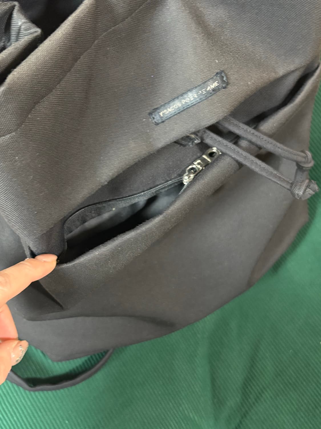 Yoji Yamamoto 요지 야마모토 Y'saccs 뿌르옴므 백팩 상품이미지4