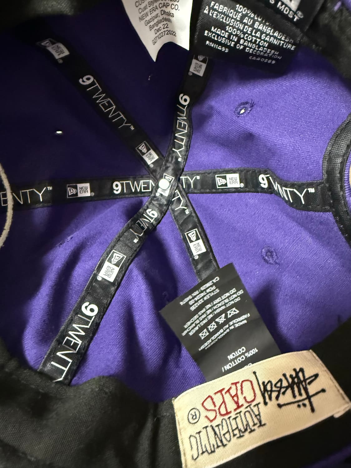 스투시 SS 링크 9Twenty 캡 퍼플 상품이미지5