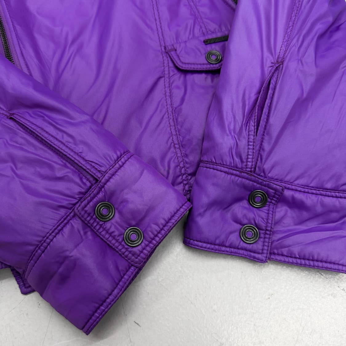 디젤 바이커 유광 퍼플 바람막이 자켓 상품이미지6