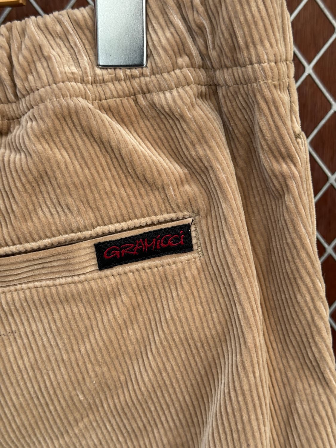 그라미치 코듀로이 팬츠 베이지 L 상품이미지5