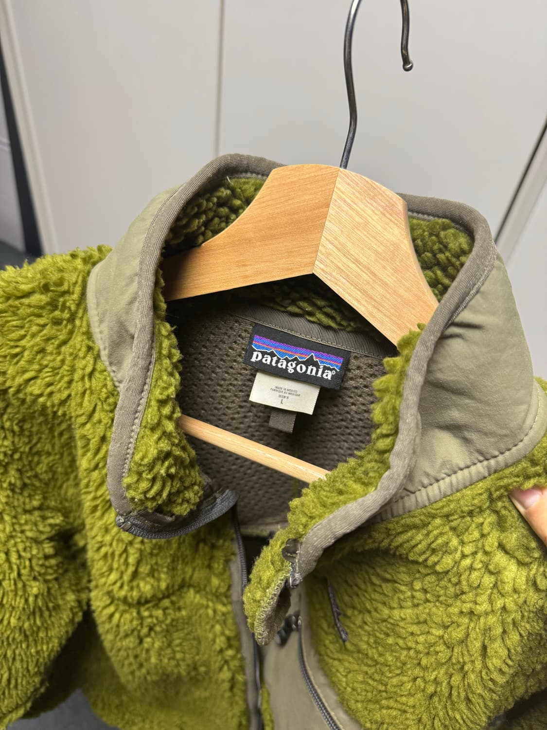 파타고니아 딥파일 모스 그린 L  상품이미지8