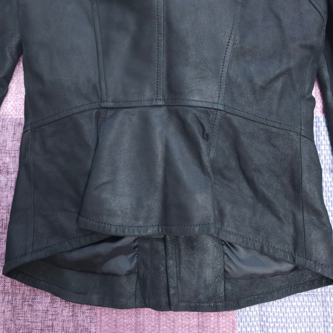 시스템 여성 양가죽 라이더 자켓 82-94-160 상품이미지9