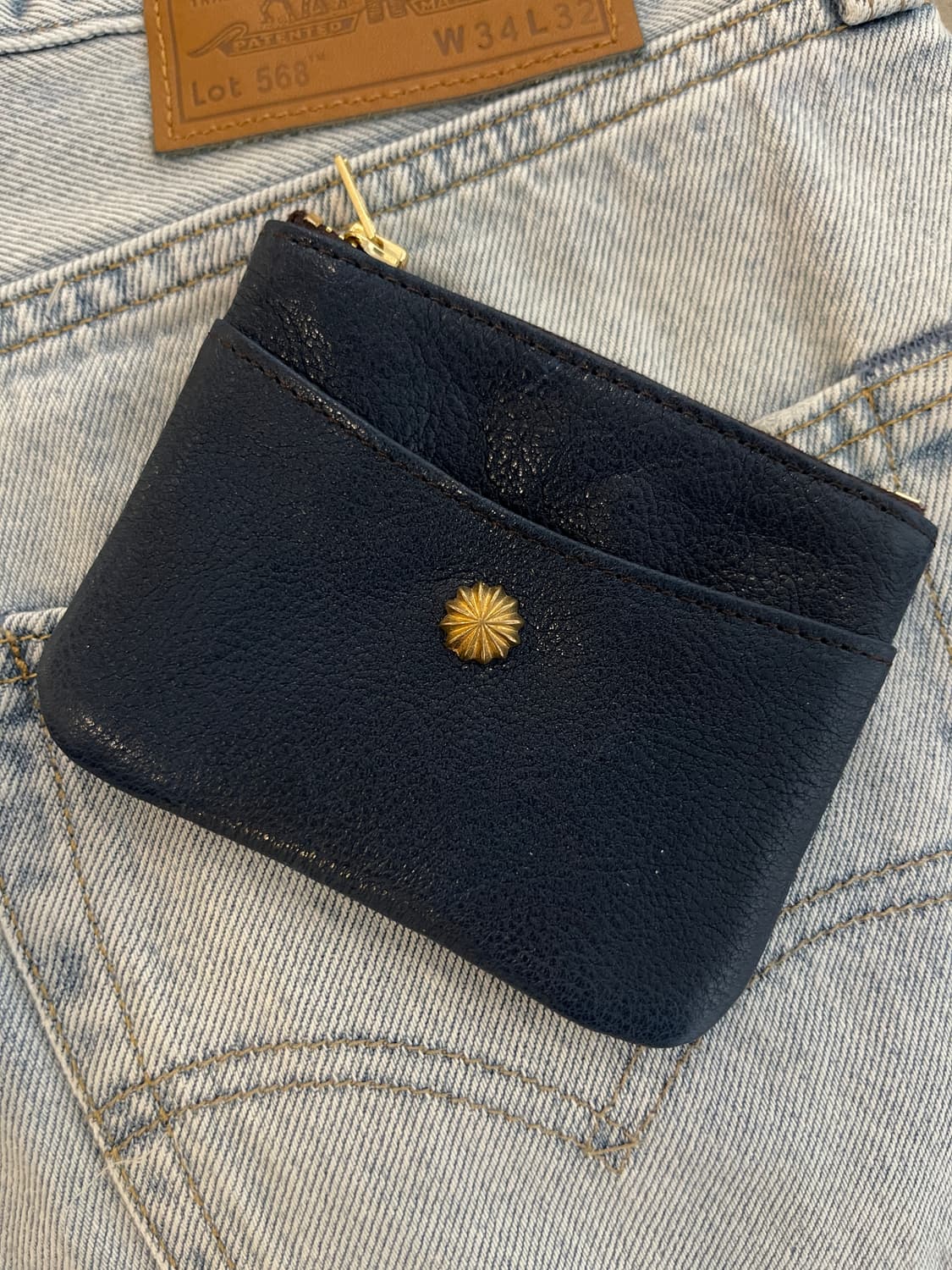 빈티지 리벳 카드지갑  상품이미지2