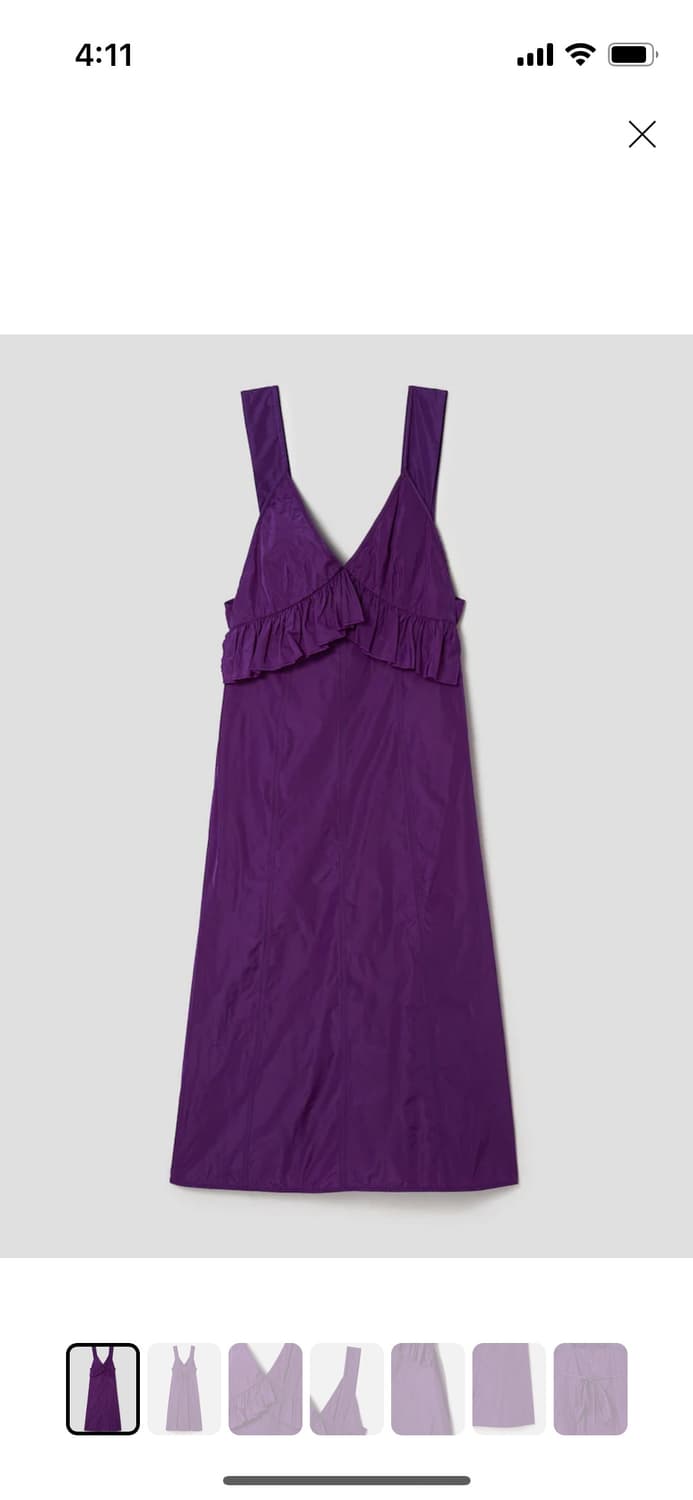 플랜씨 타프타 원피스 상품이미지1