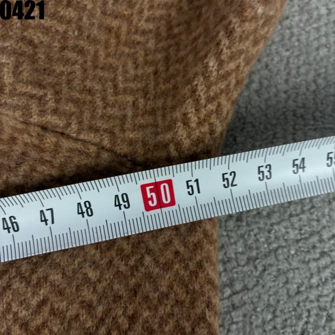 폴로 브라운 헤링본 니트 스웨터 s 상품이미지4