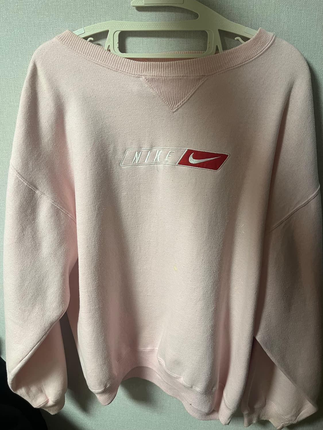 빈티지 나이키 핑크 맨투맨 상품이미지1