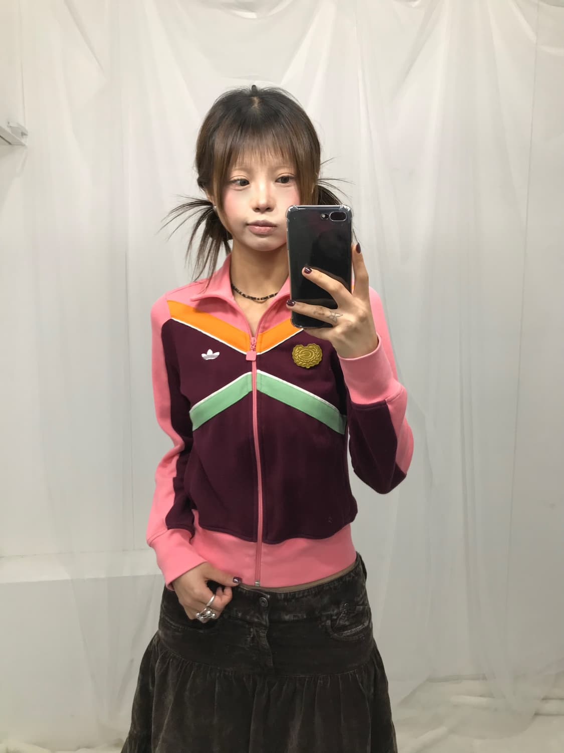 아디다스 컬러블록 트랙 집업 상품이미지2