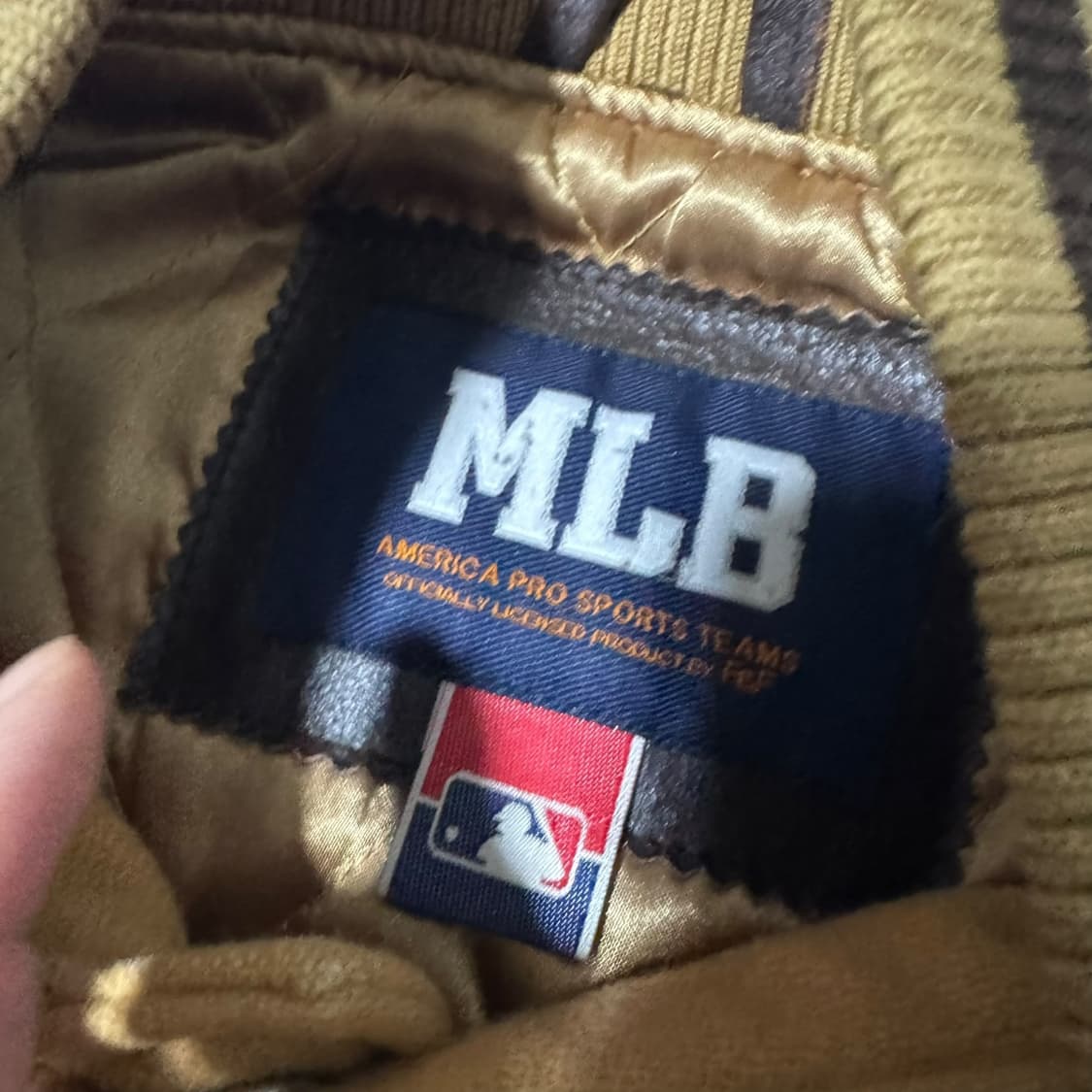 MLB 레더 디트로이트 타이커 바시티 자켓 상품이미지4