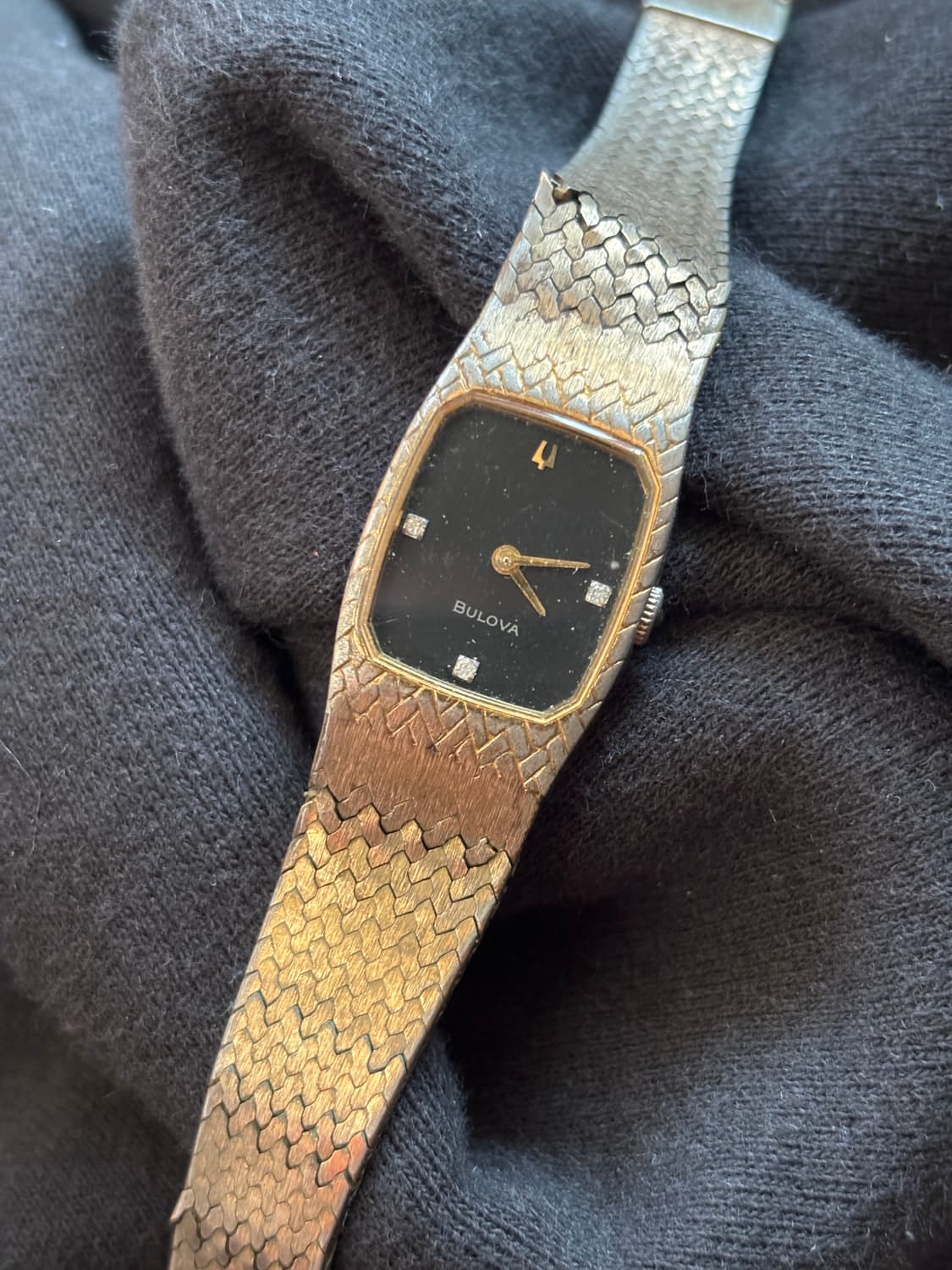 vintage bulova metal watch 상품이미지1