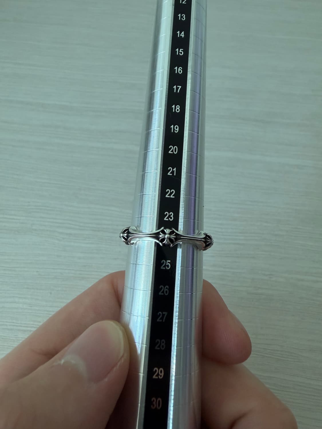 [24호] 크롬하츠 플러스본 링 상품이미지9