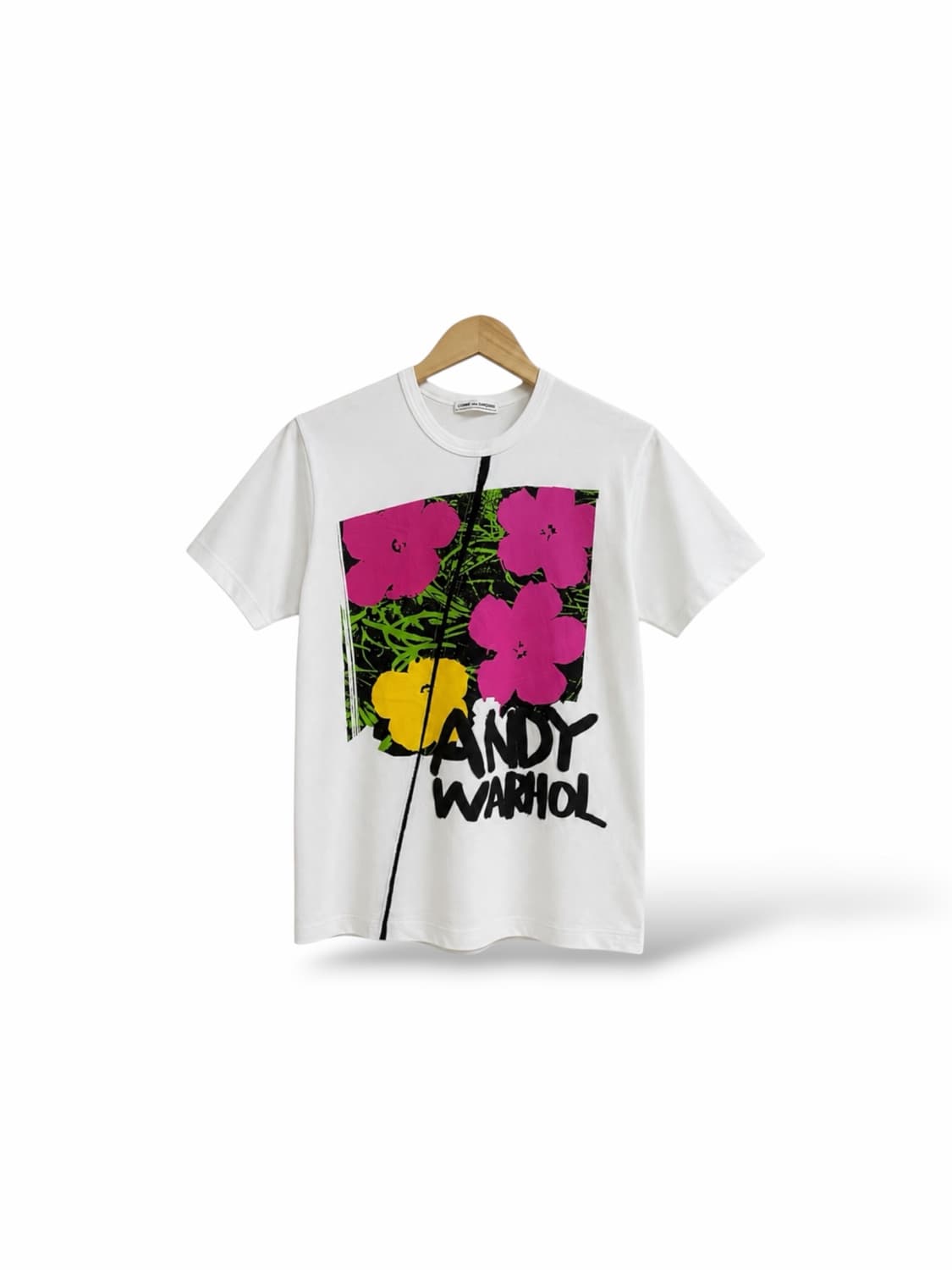 꼼데가르송 앤디 워홀 그래픽 티셔츠 상품이미지1