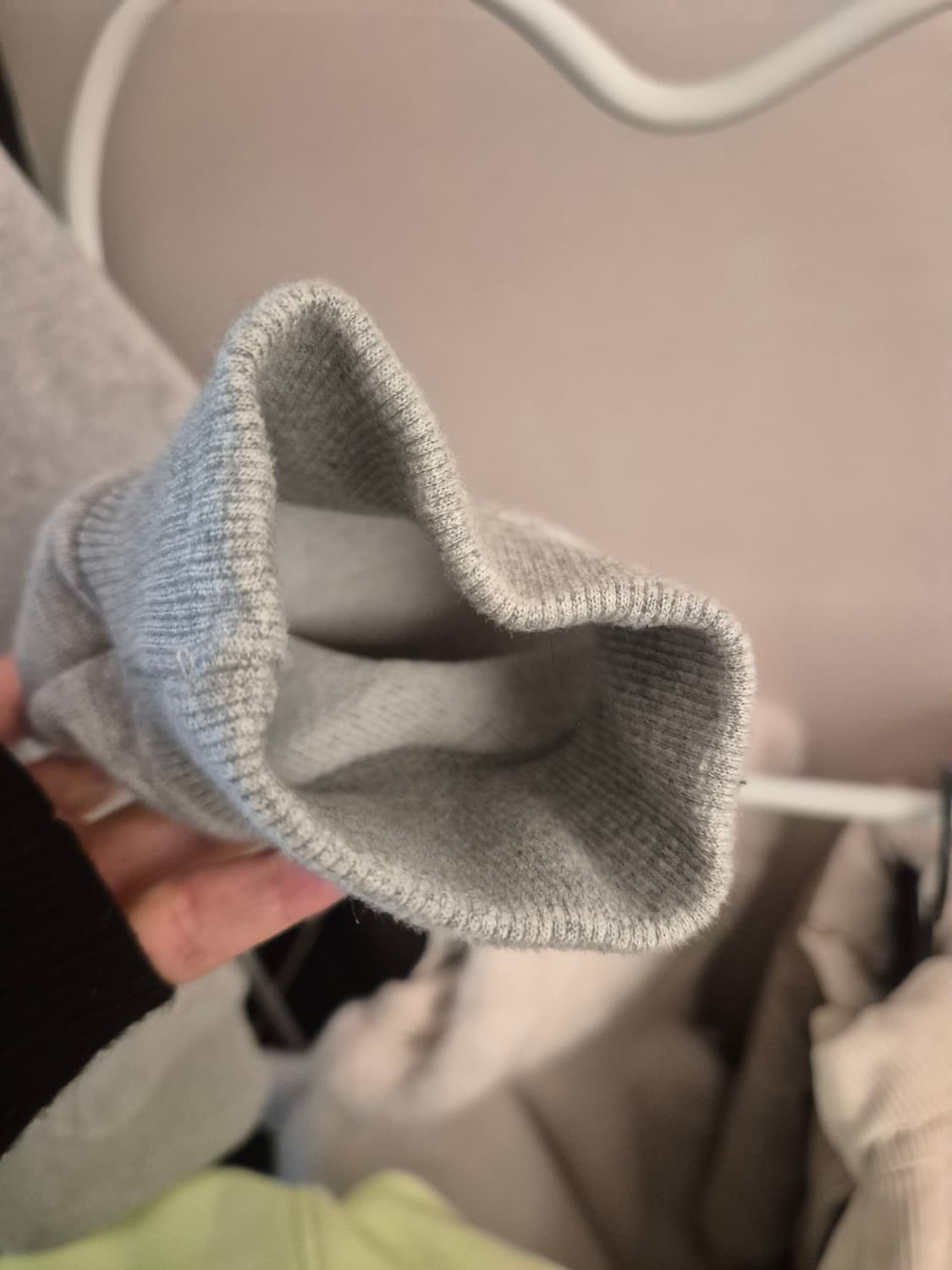 아미 그레이 하트 로고 후드티 L100사이즈 상품이미지10