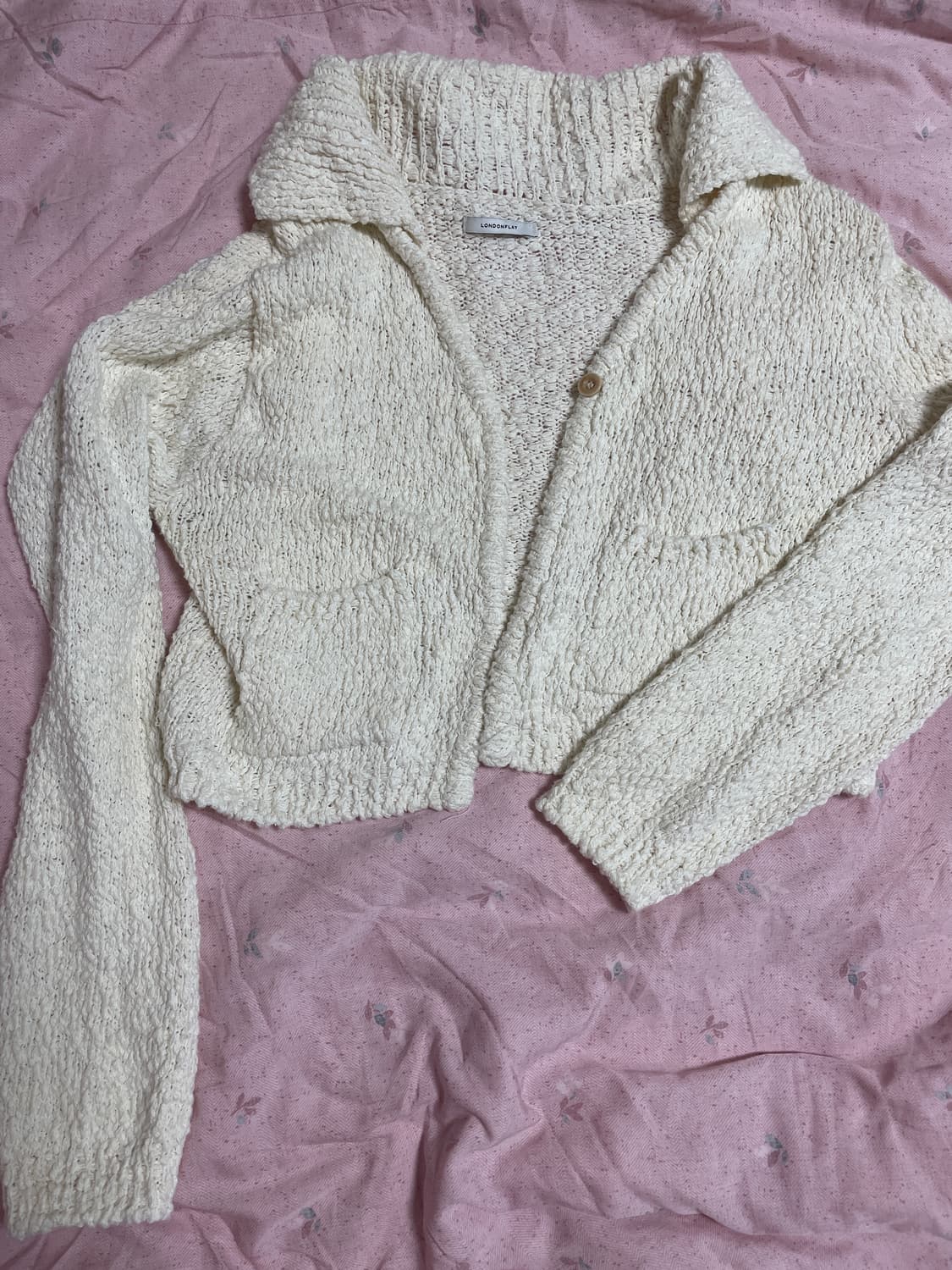 크롭 가디건 상품이미지3