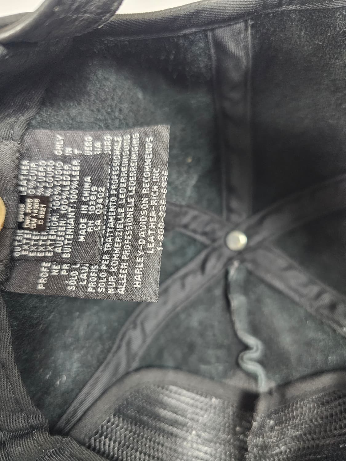 할리데이비슨레더볼캡 상품이미지8