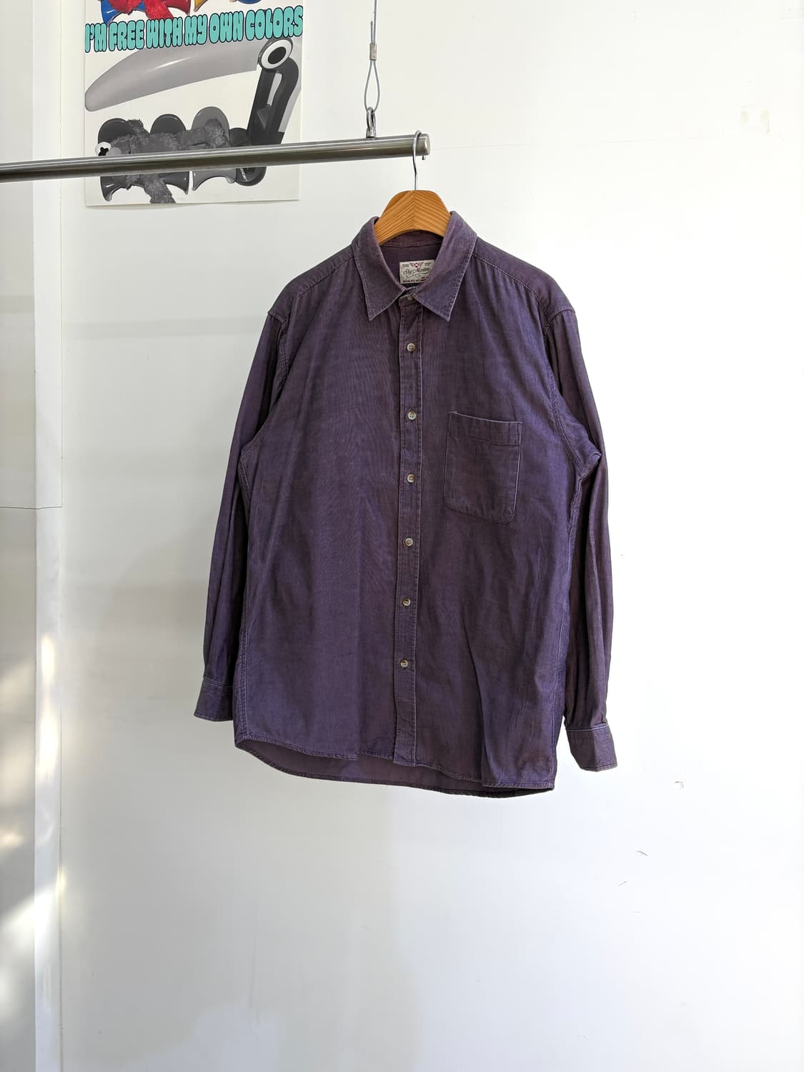 SKY MASTER 코듀로이 셔츠 상품이미지1