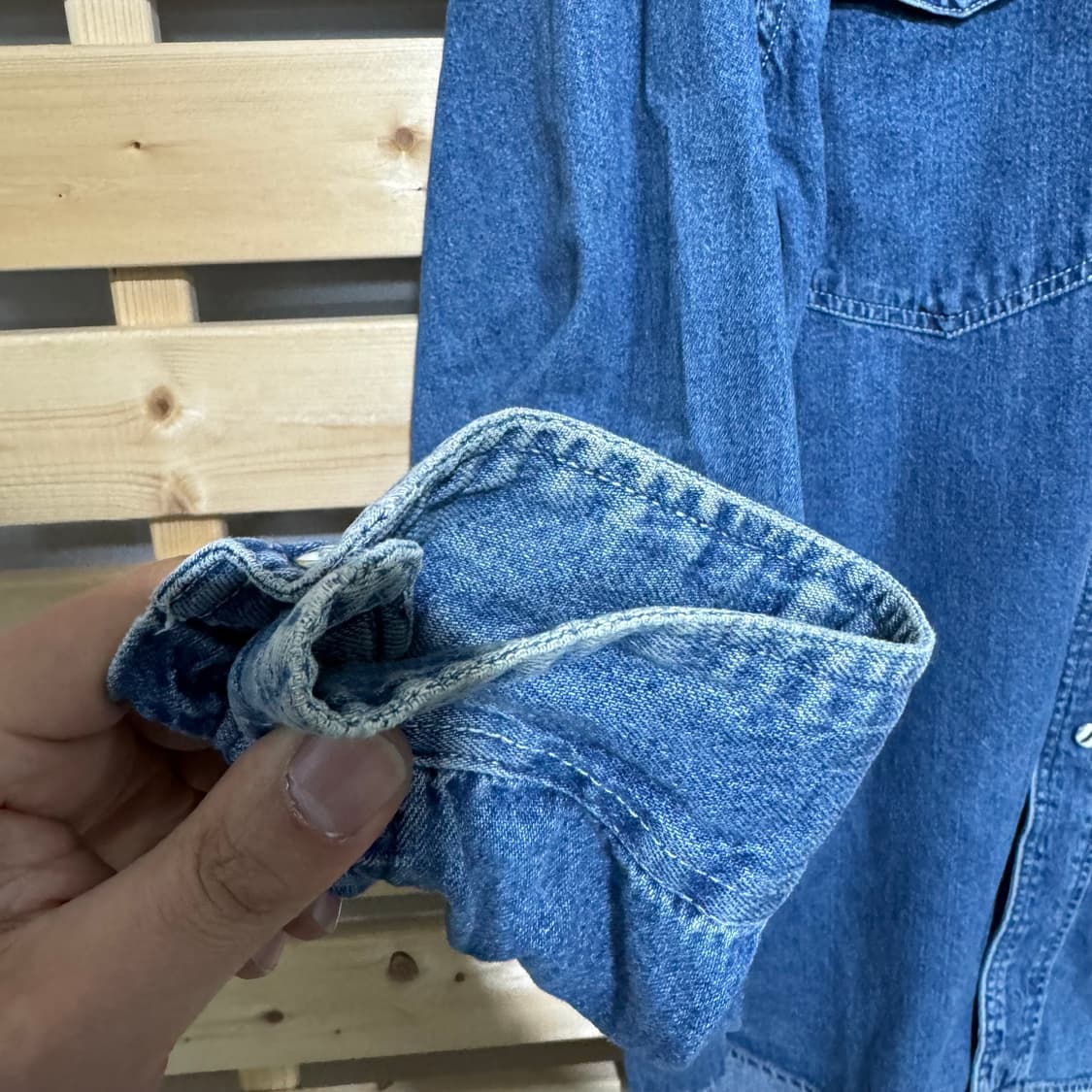 리바이스 웨스턴 데님셔츠 상품이미지3