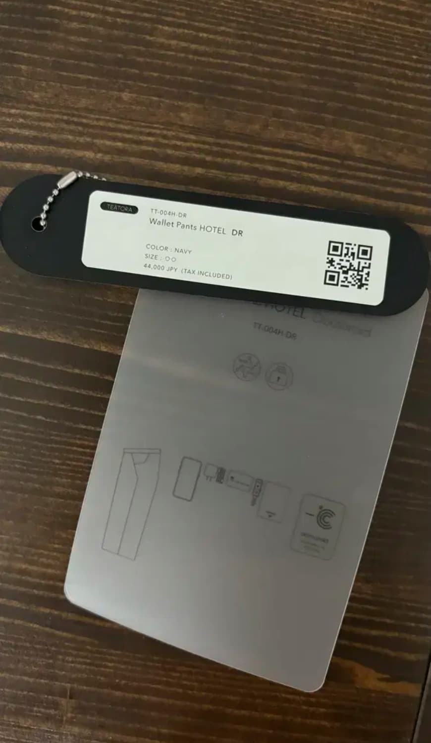 [2] 테아토라 닥터로이드 월렛 팬츠 호텔 네이비 상품이미지8