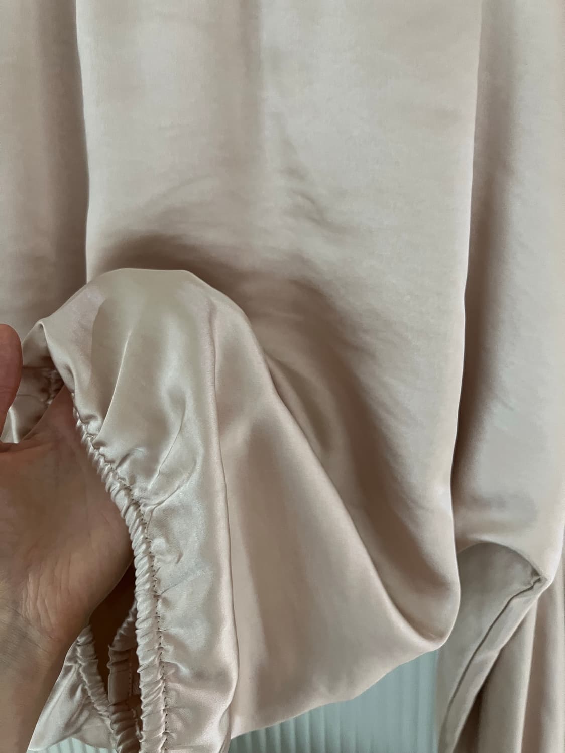 고퀄 - 새틴 블라우스 상품이미지7