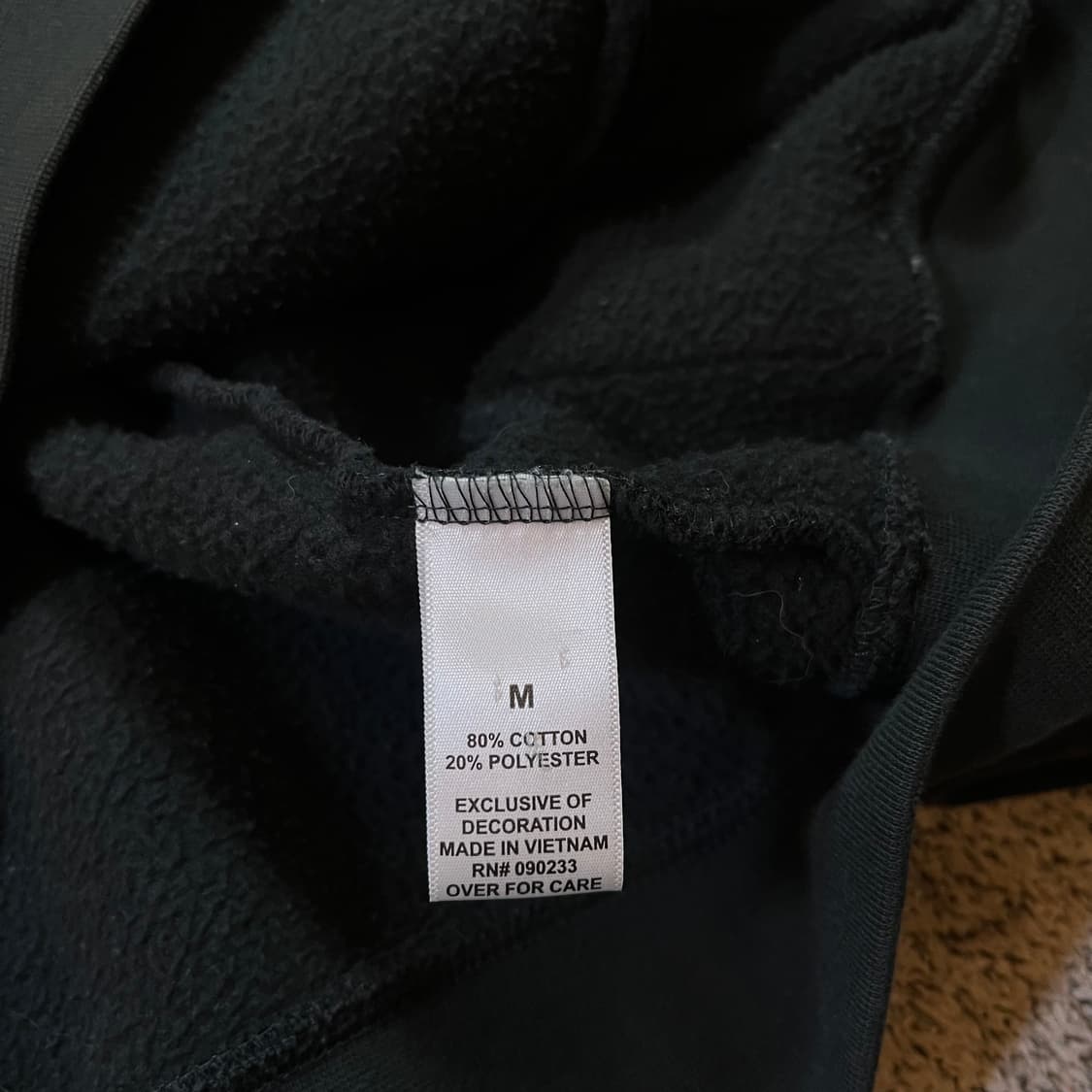 에센셜 빅로고 후드집업 상품이미지4