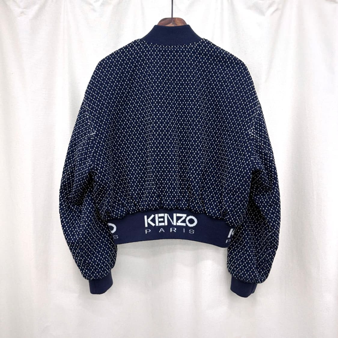 겐조 사시코 스티치 자수 봄버 자켓 상품이미지6