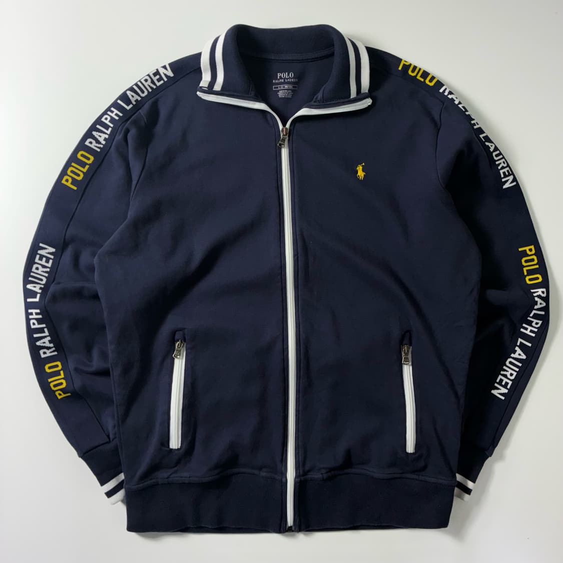 Polo  폴로 랄프로렌 자수 코튼 인터락 트랙 집업 자켓  상품이미지1