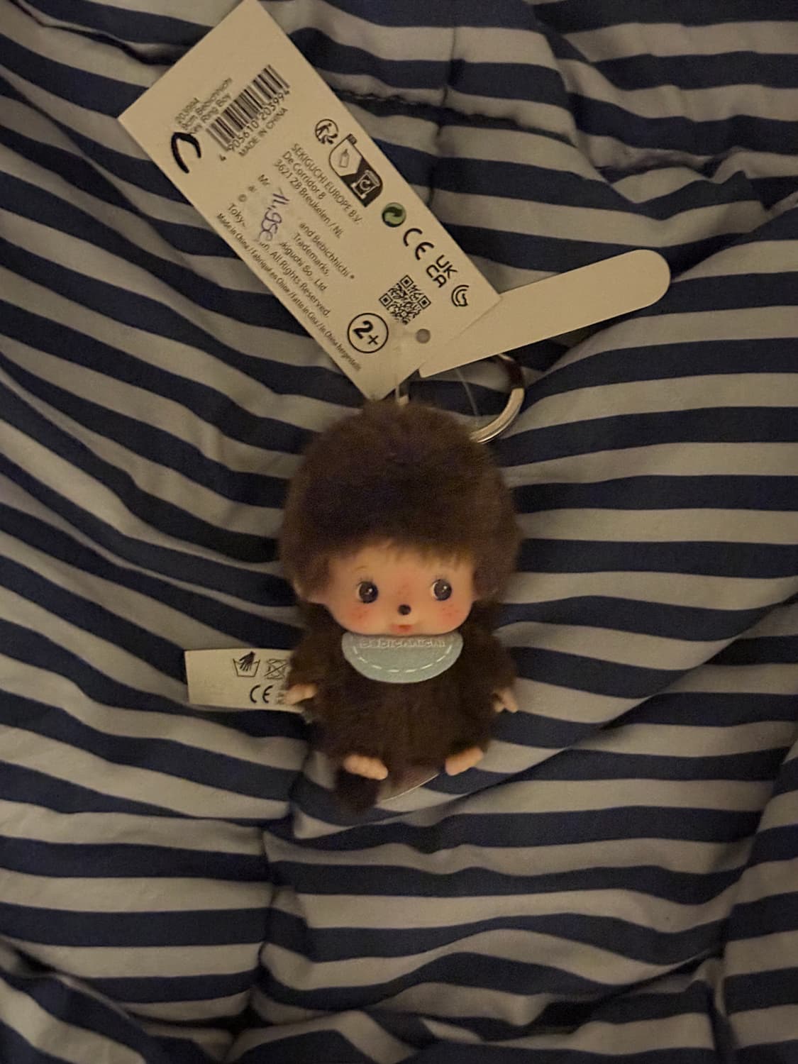 몬치치 베베치치 빅헤드 ss 보이 키체인 블루 상품이미지2