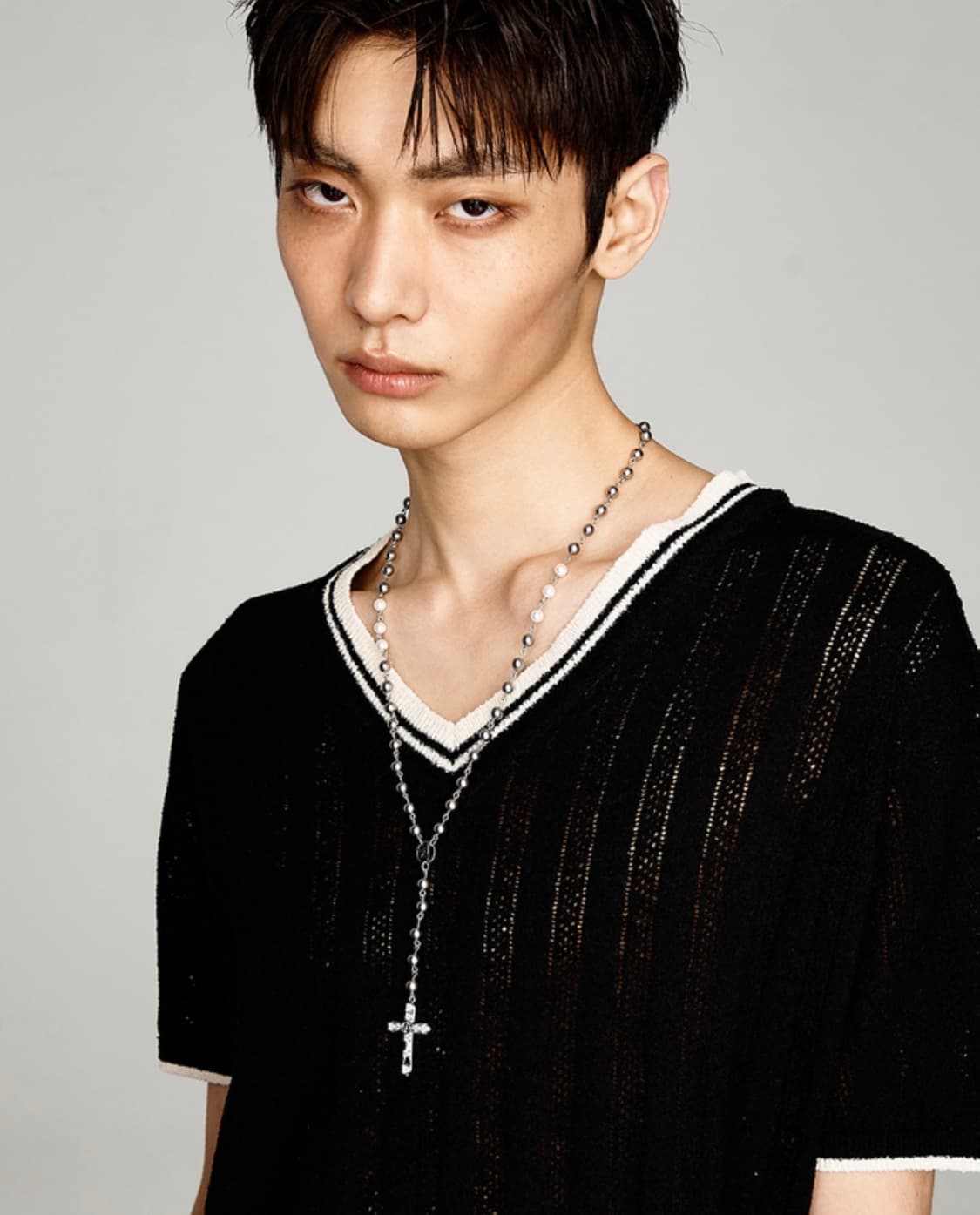 알렌느 크로스 로저리 목걸이 상품이미지3