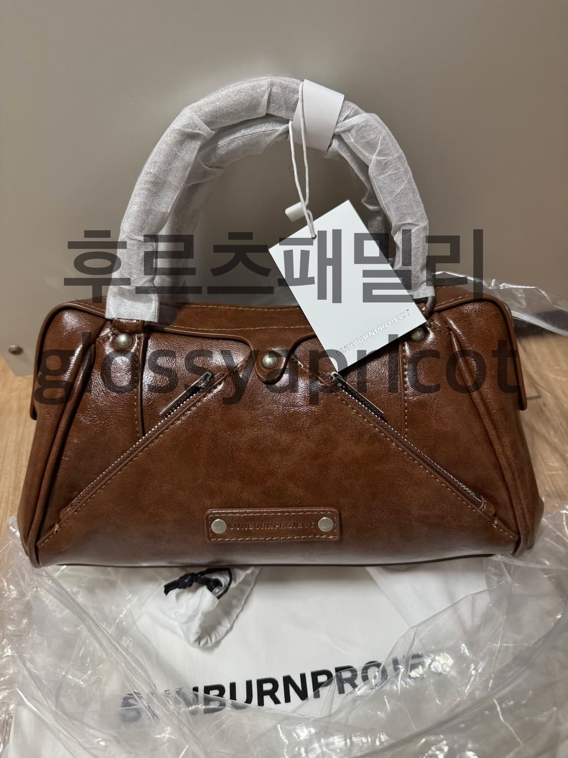 (사진O) 썬번프로젝트 모스백 미니 브라운 상품이미지5