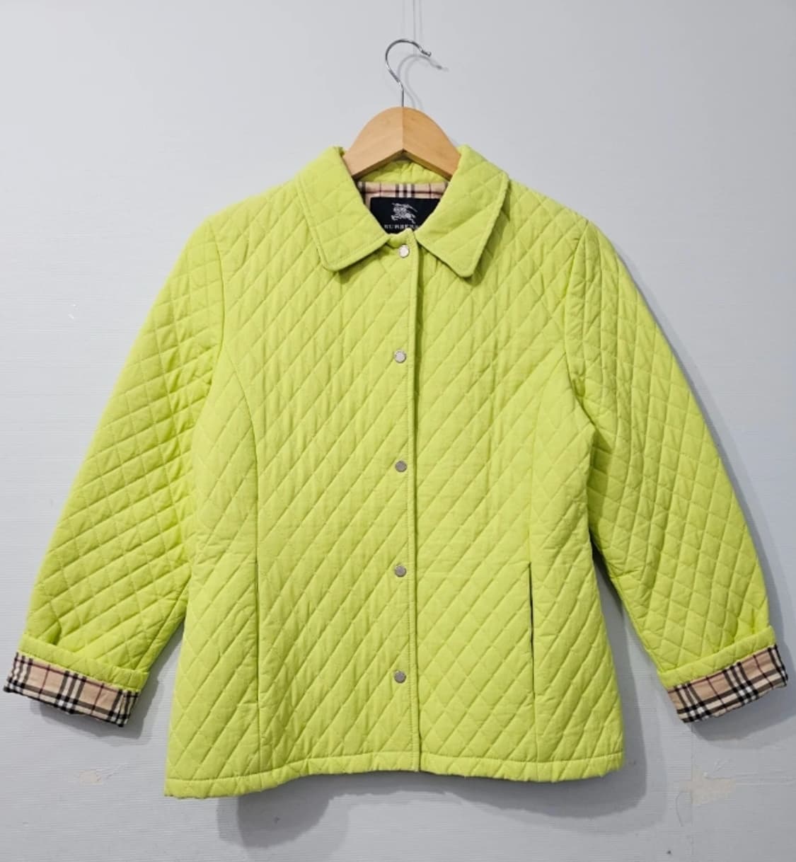 정품 버버리 퀼팅 자켓 ~55반 상품이미지2