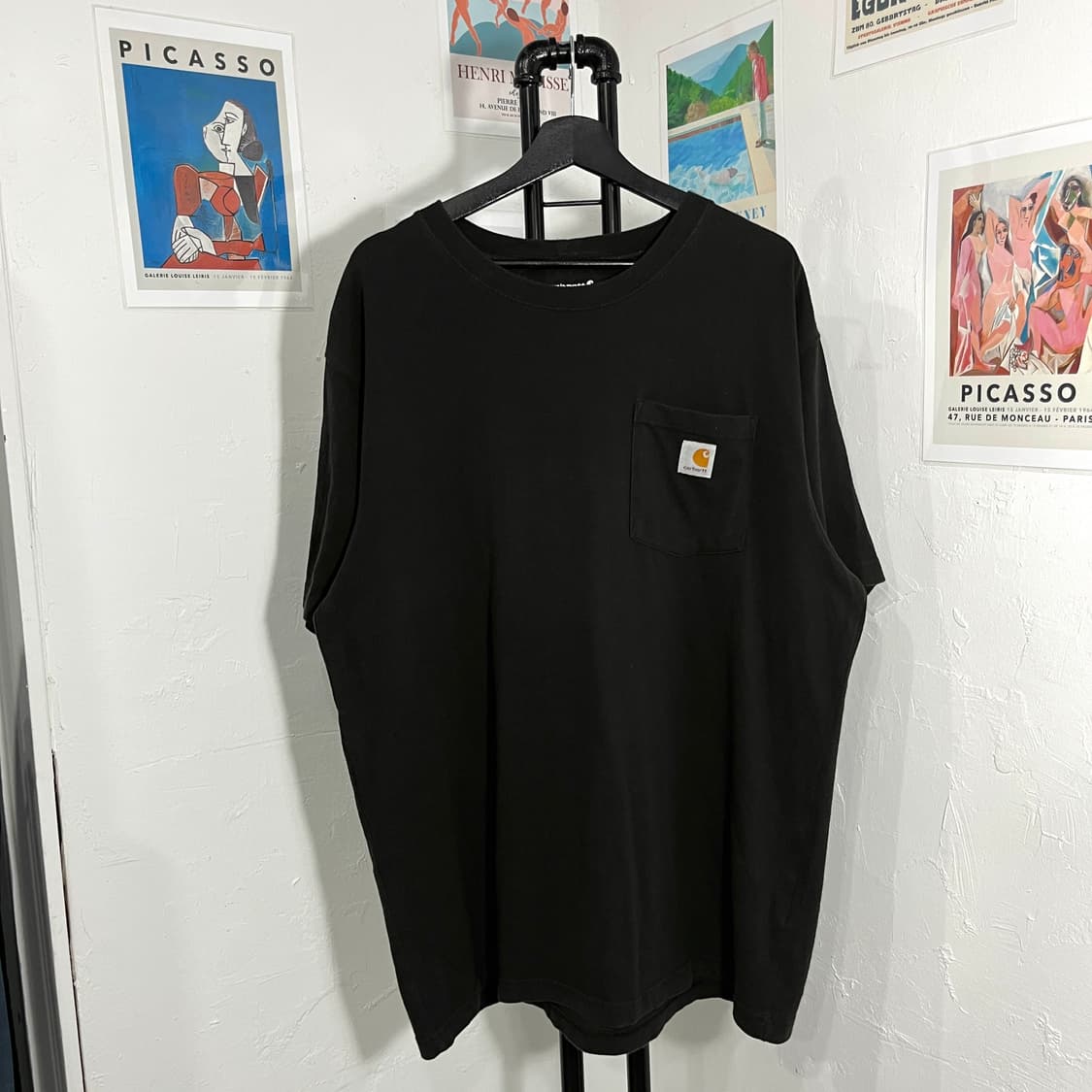 칼하트 베이직 포켓 반팔티  상품이미지1