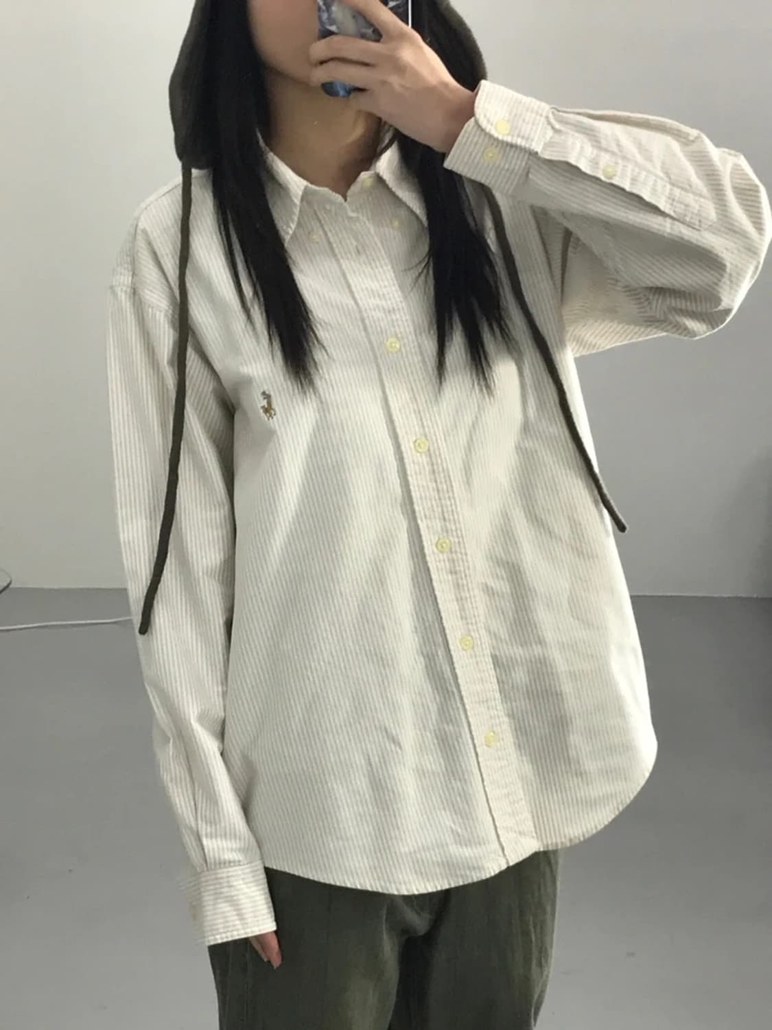 폴로랄프로렌 베이지 셔츠 상품이미지2