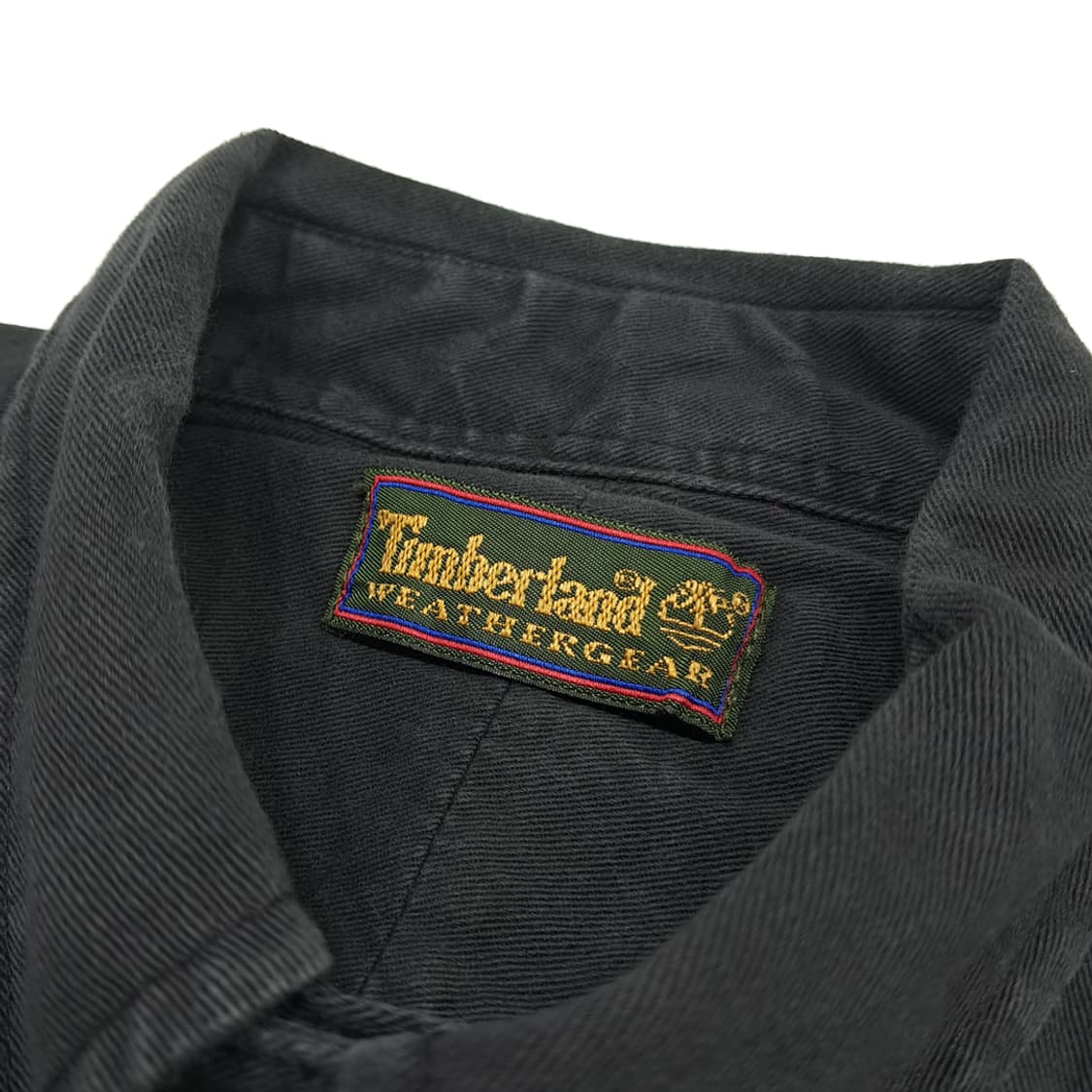 CN683 XL 팀버랜드 빈티지 블랙 긴팔 셔츠 남방 상품이미지4