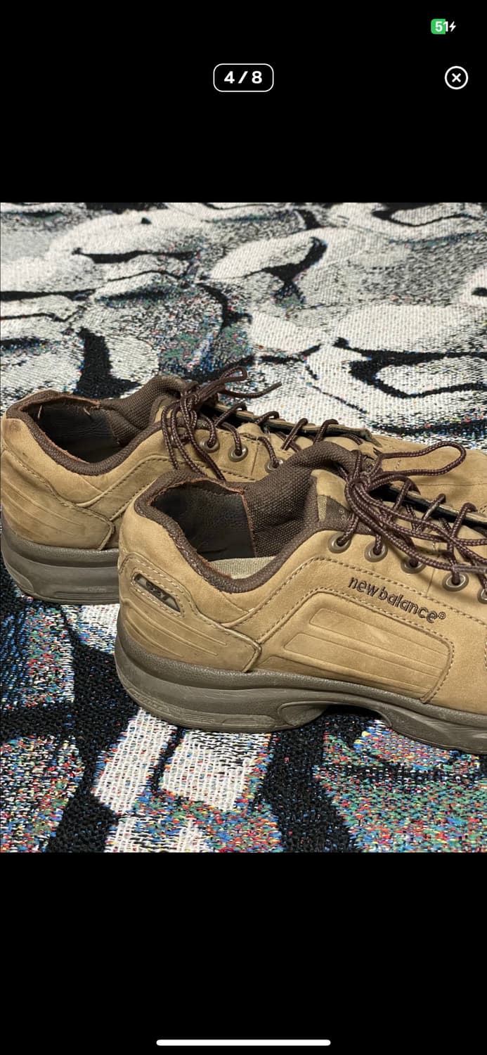 뉴발란스 627 브라운 스웨이드 신발 상품이미지4