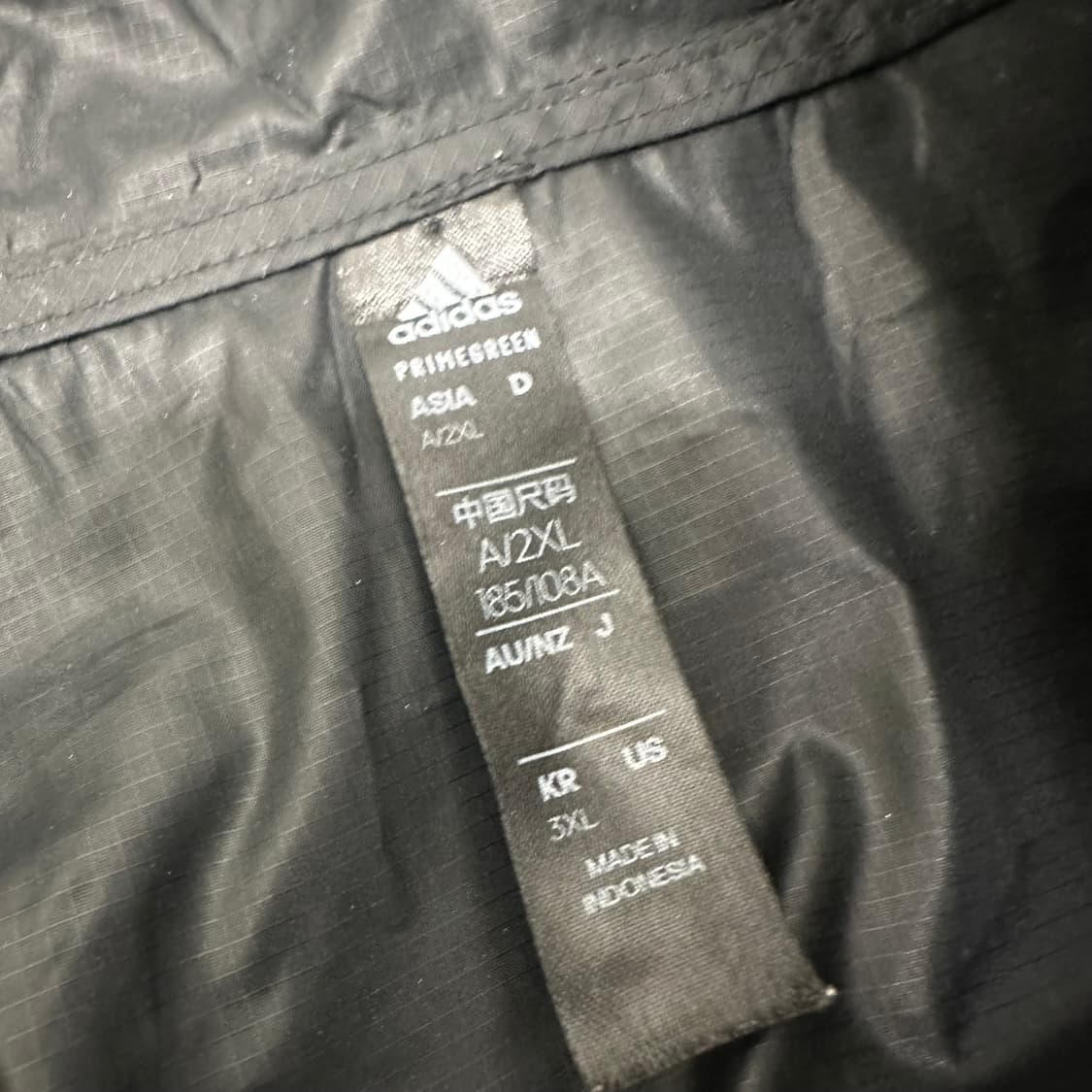 아디다스 바람막이 자켓 블랙 2XL 상품이미지4
