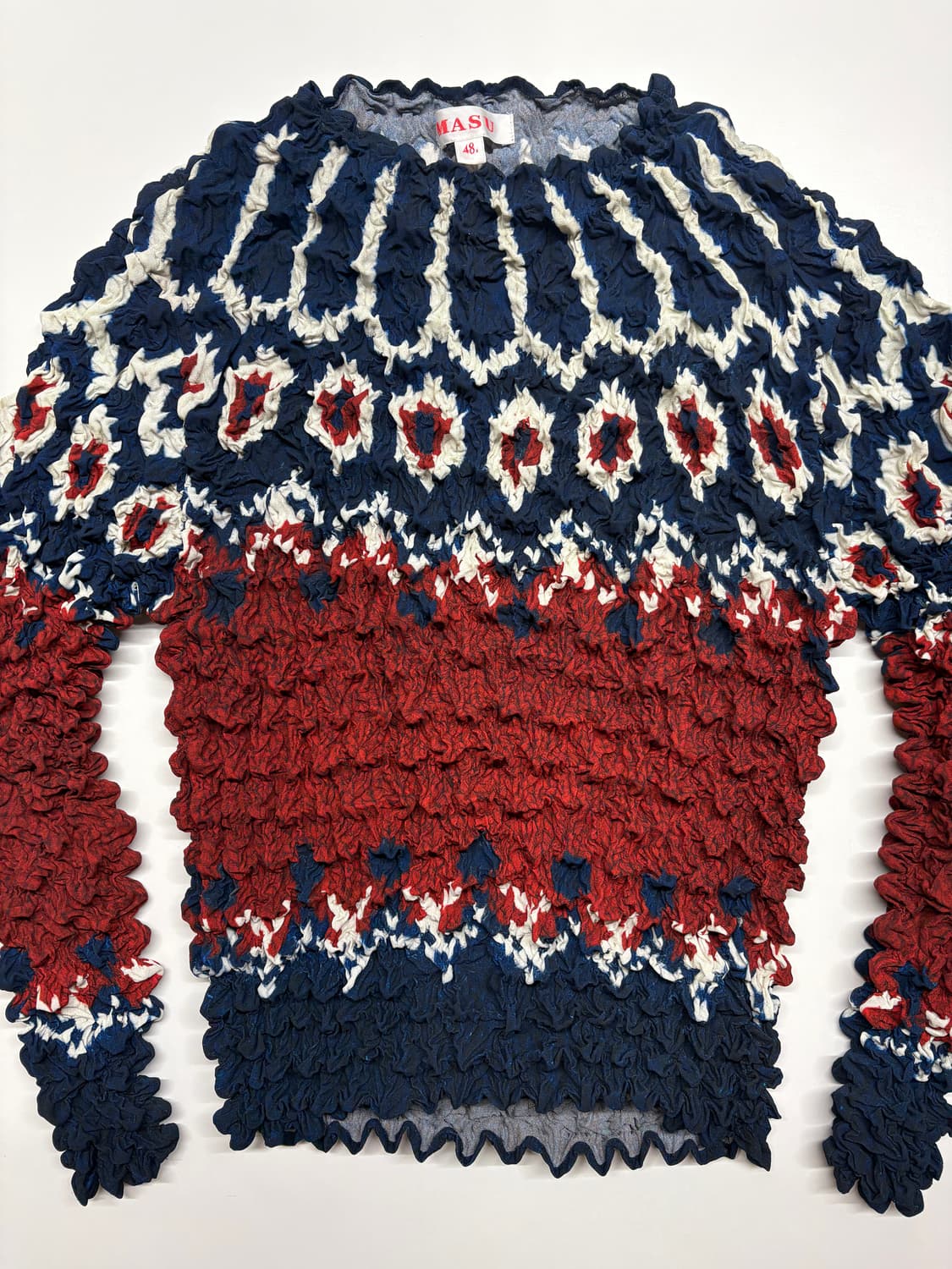 MASU 22aw 팝콘 노르딕 스웨터 상품이미지3