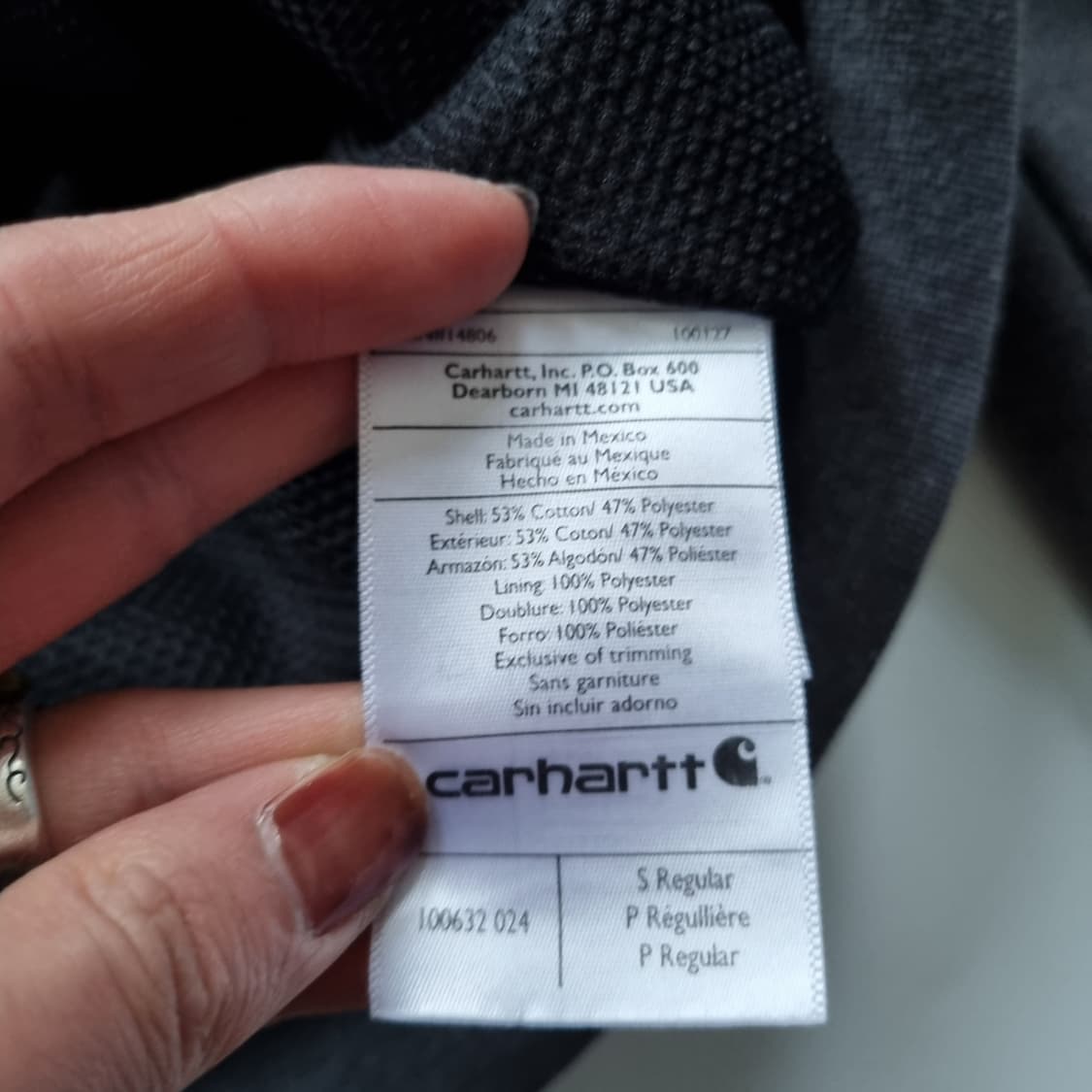 칼하트 후드집업  상품이미지6